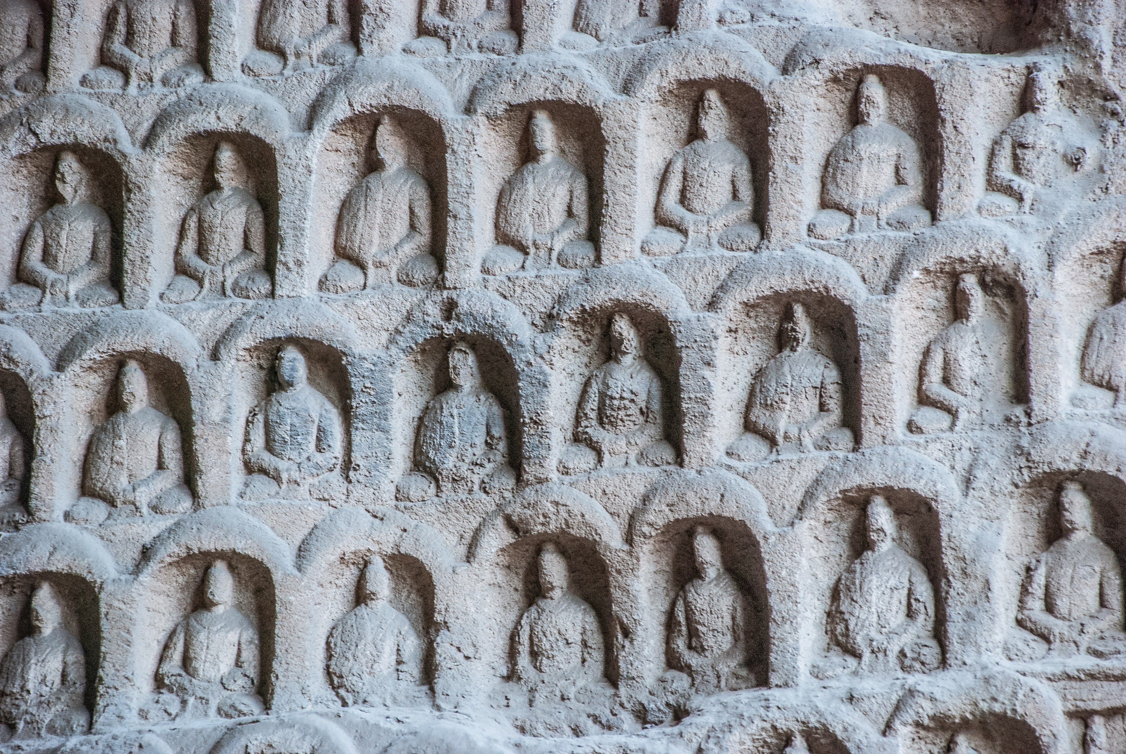 wall texture pattern and temple 4k, HD Wallpaper