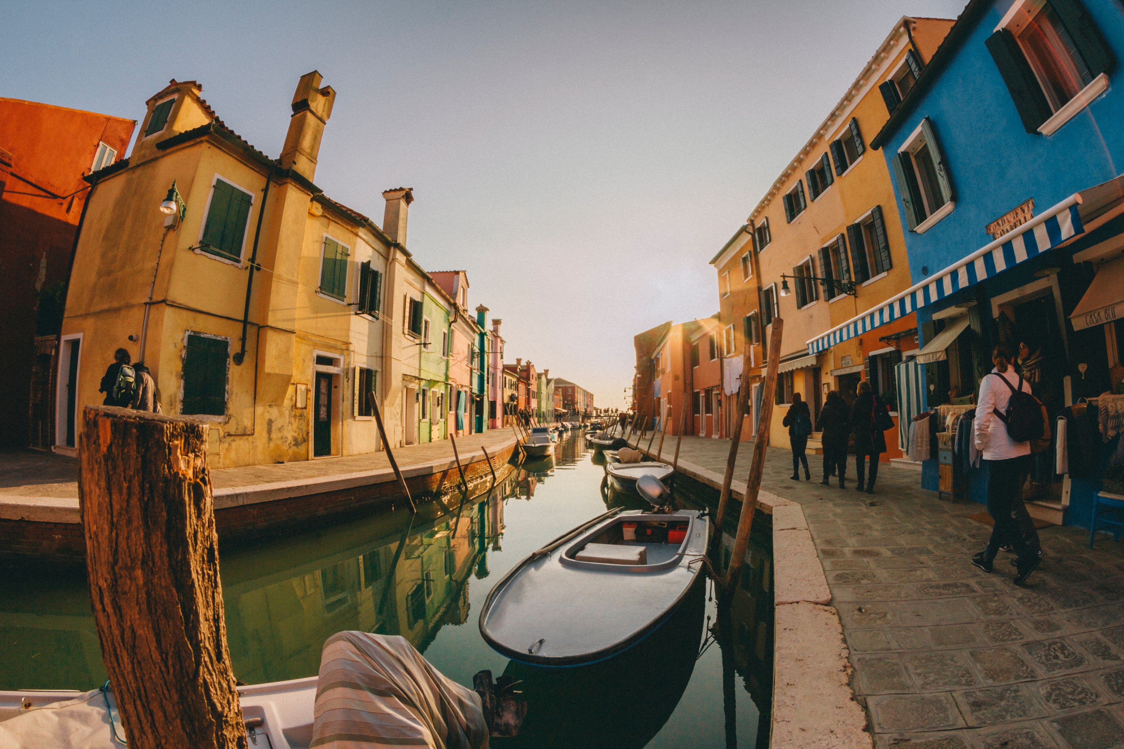 building pavement waterfront and water 4k, HD Wallpaper