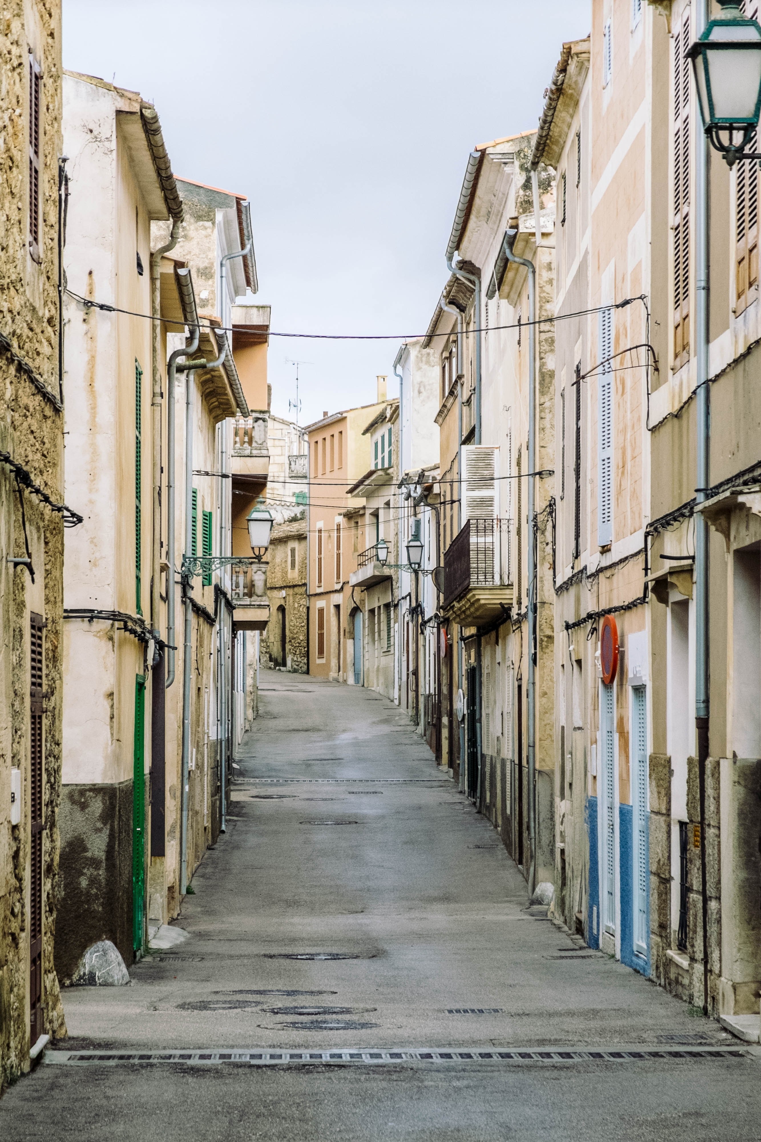 street village town and alley hd, 4k, Phone HD Wallpaper
