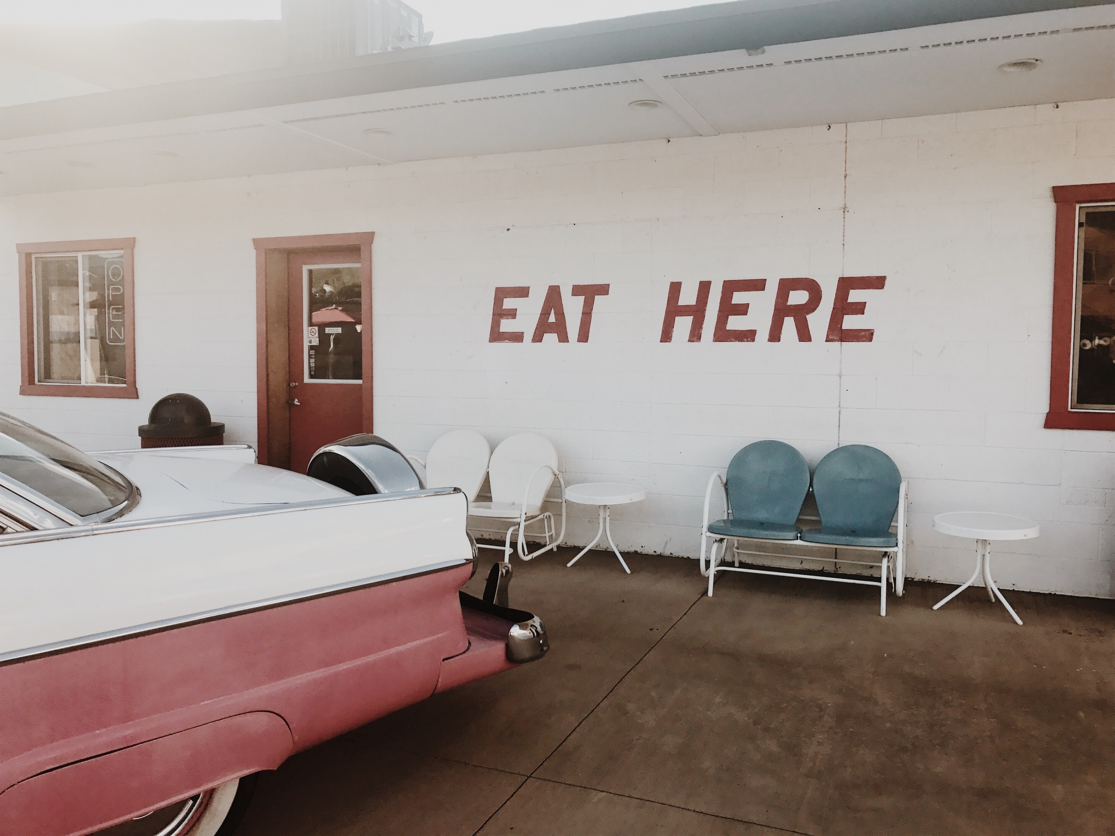 downtown roadtrip arizona and americana 4k, HD Wallpaper