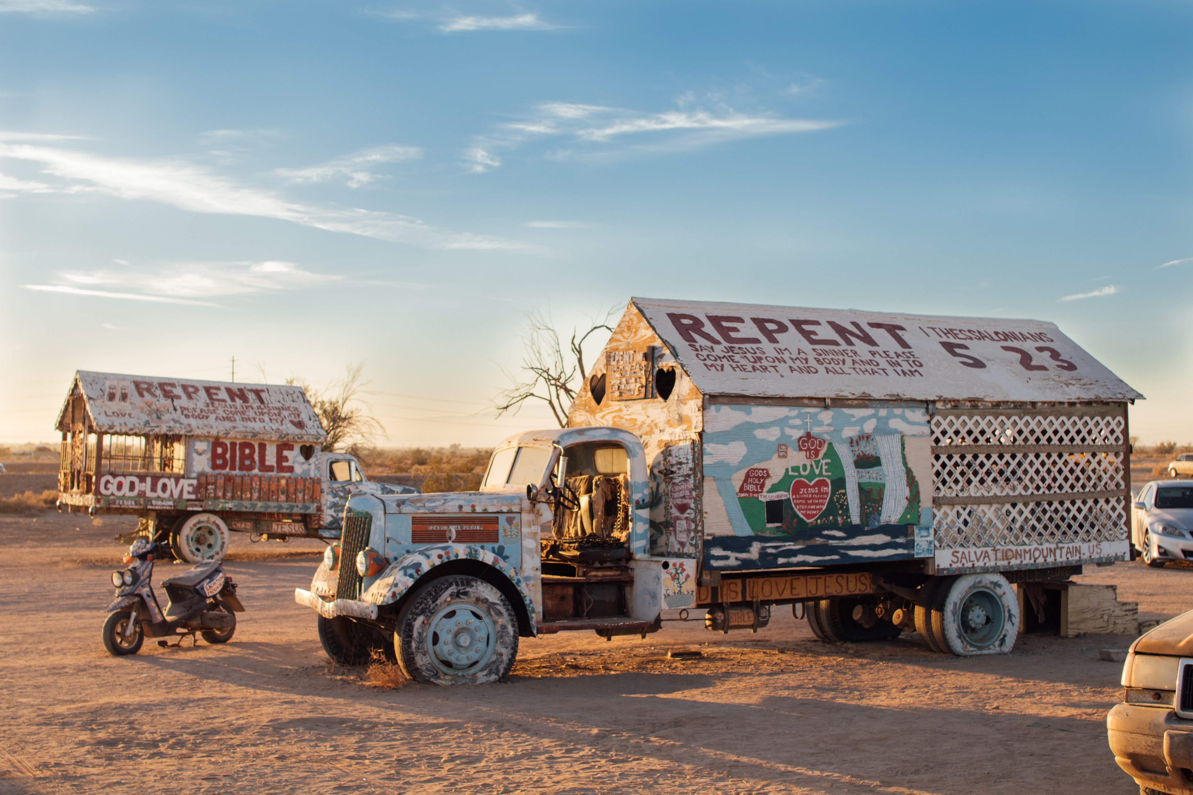salvation mountain 4k, HD Wallpaper