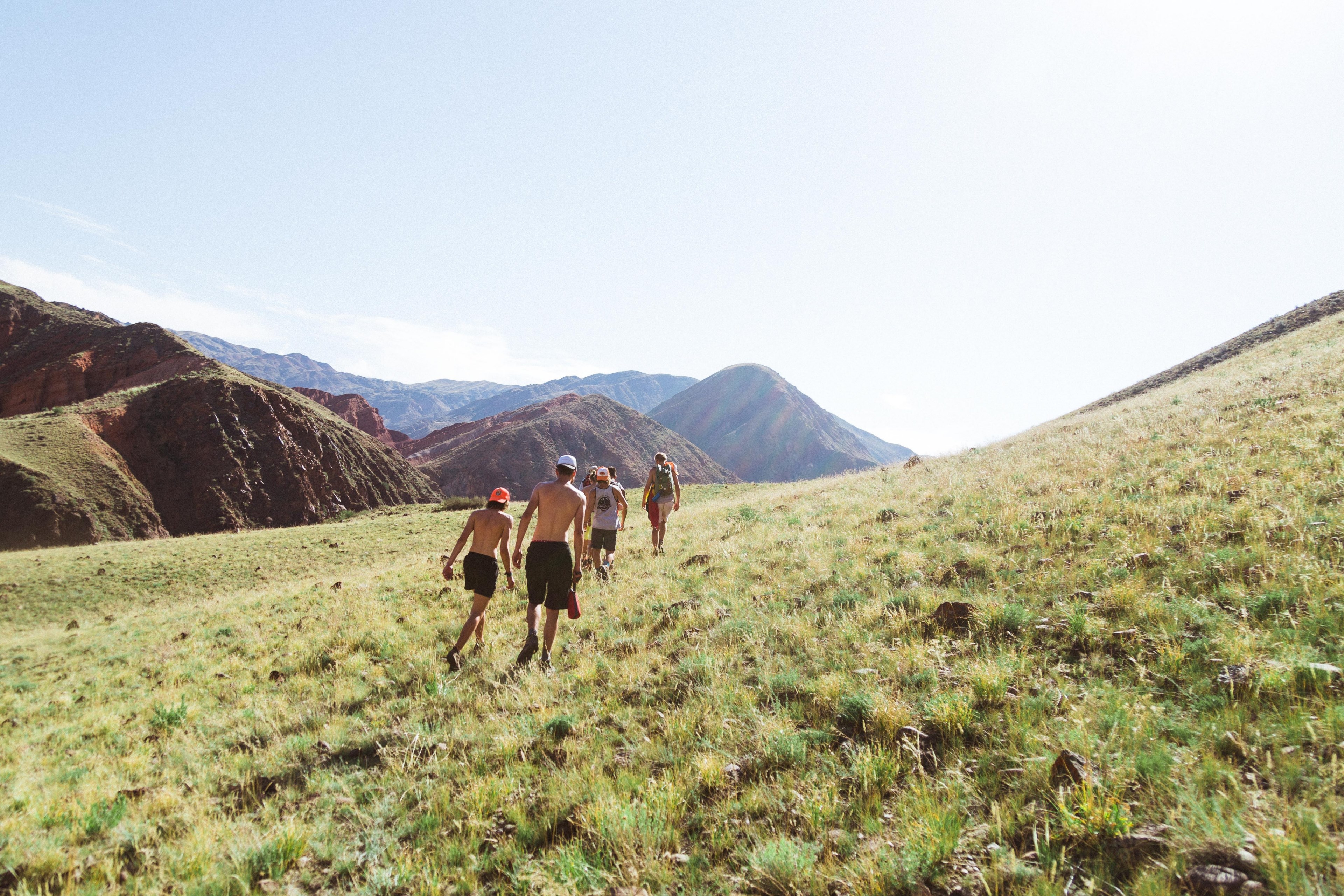 some friends walking in the unknown 4k, HD Wallpaper