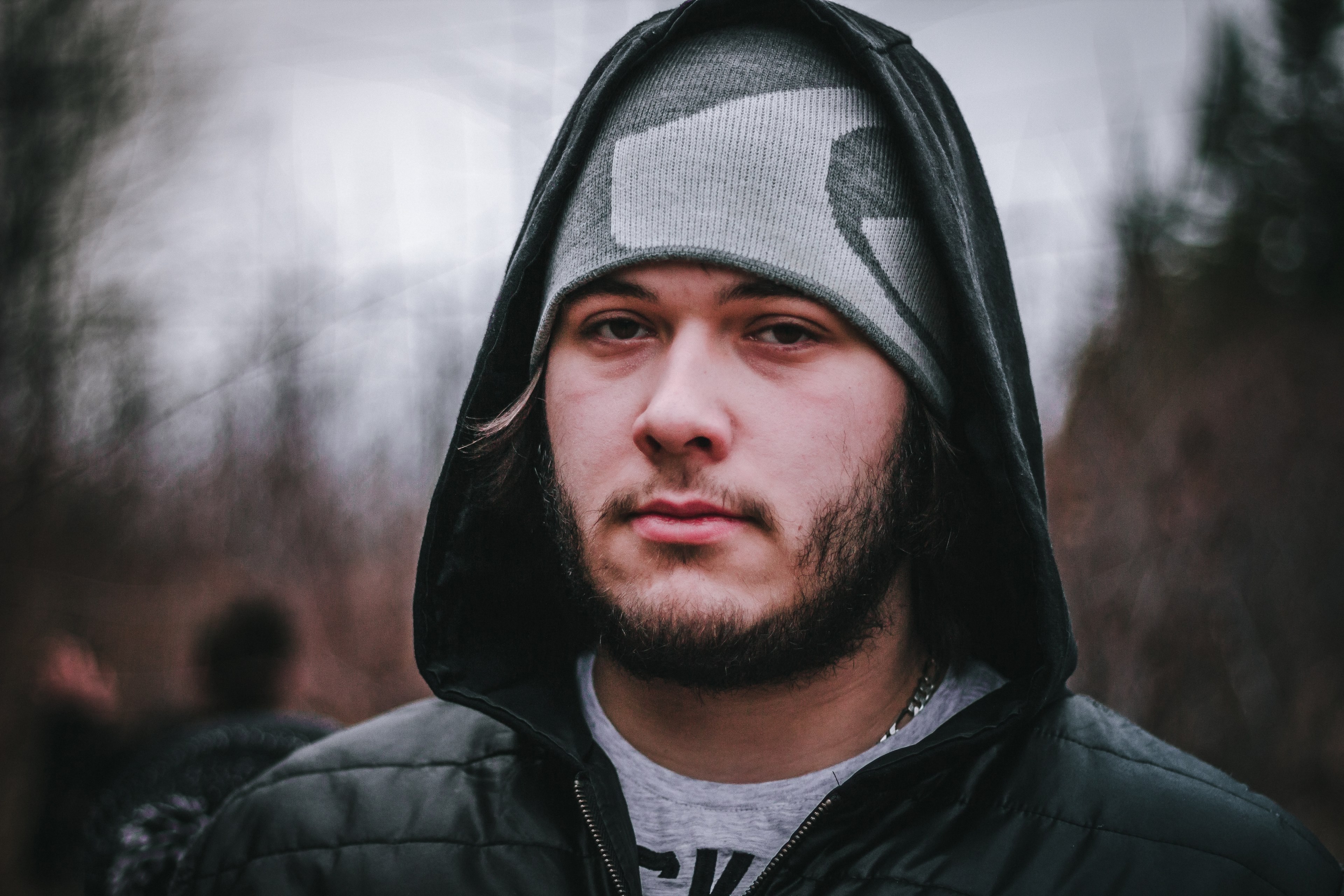 portrait man male and face 4k, HD Wallpaper