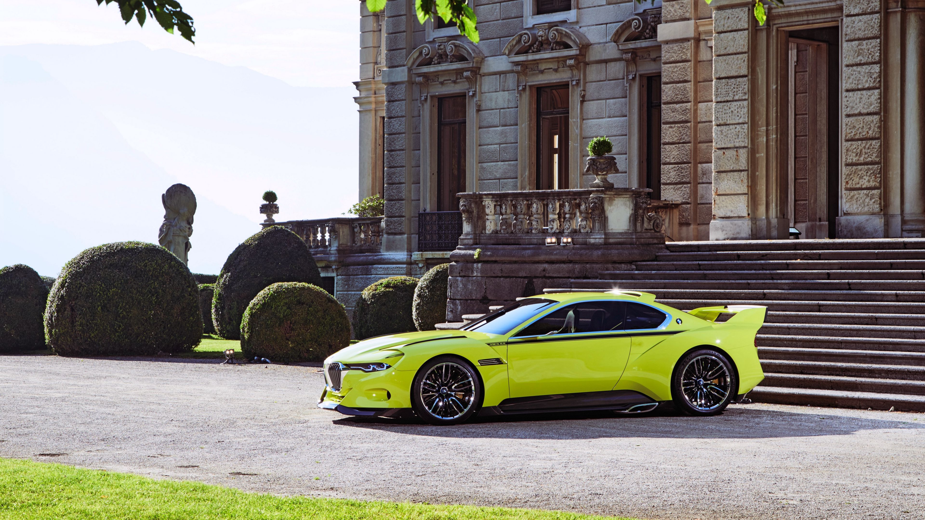 bmw, csl, hommage, light green, 4k, HD Wallpaper