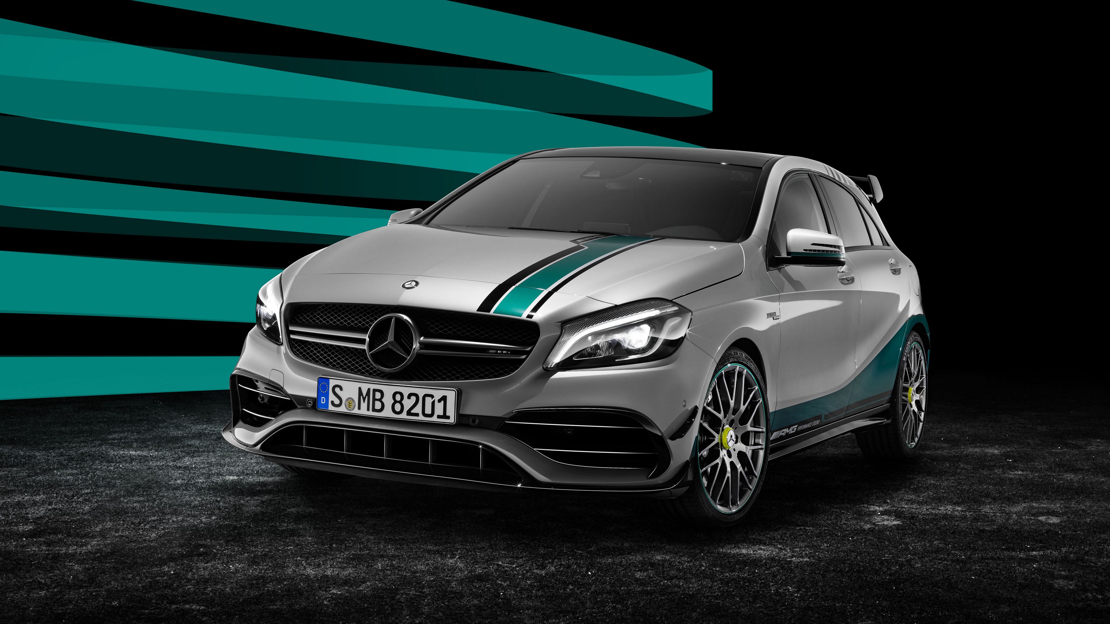 mercedes-benz, a-class, w176, amg, 4k, HD Wallpaper