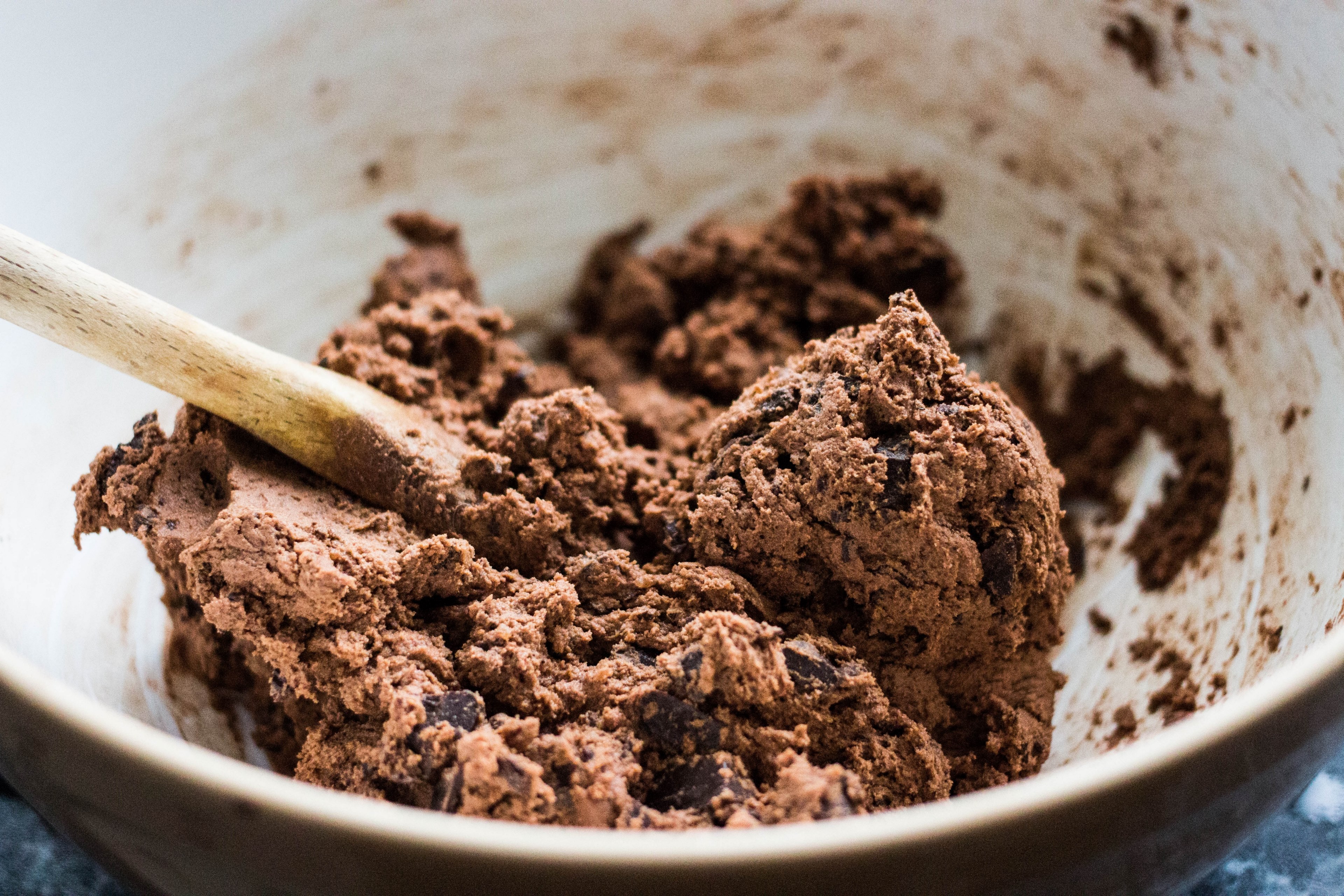 food ice cream cookie dough and cookie 4k, HD Wallpaper