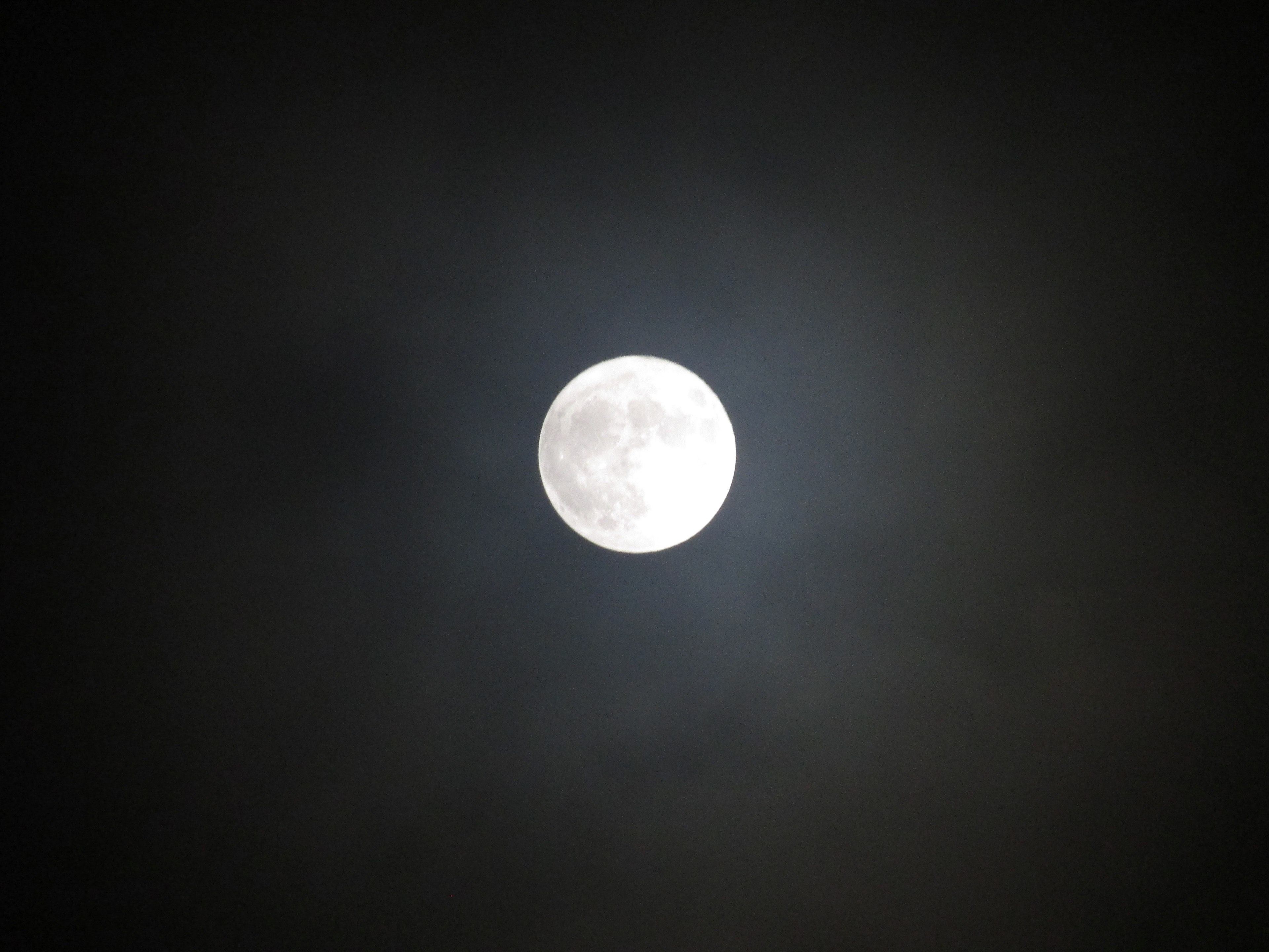 the full moon on the night sky at tipton england, dy4 supermoon 4k, HD Wallpaper