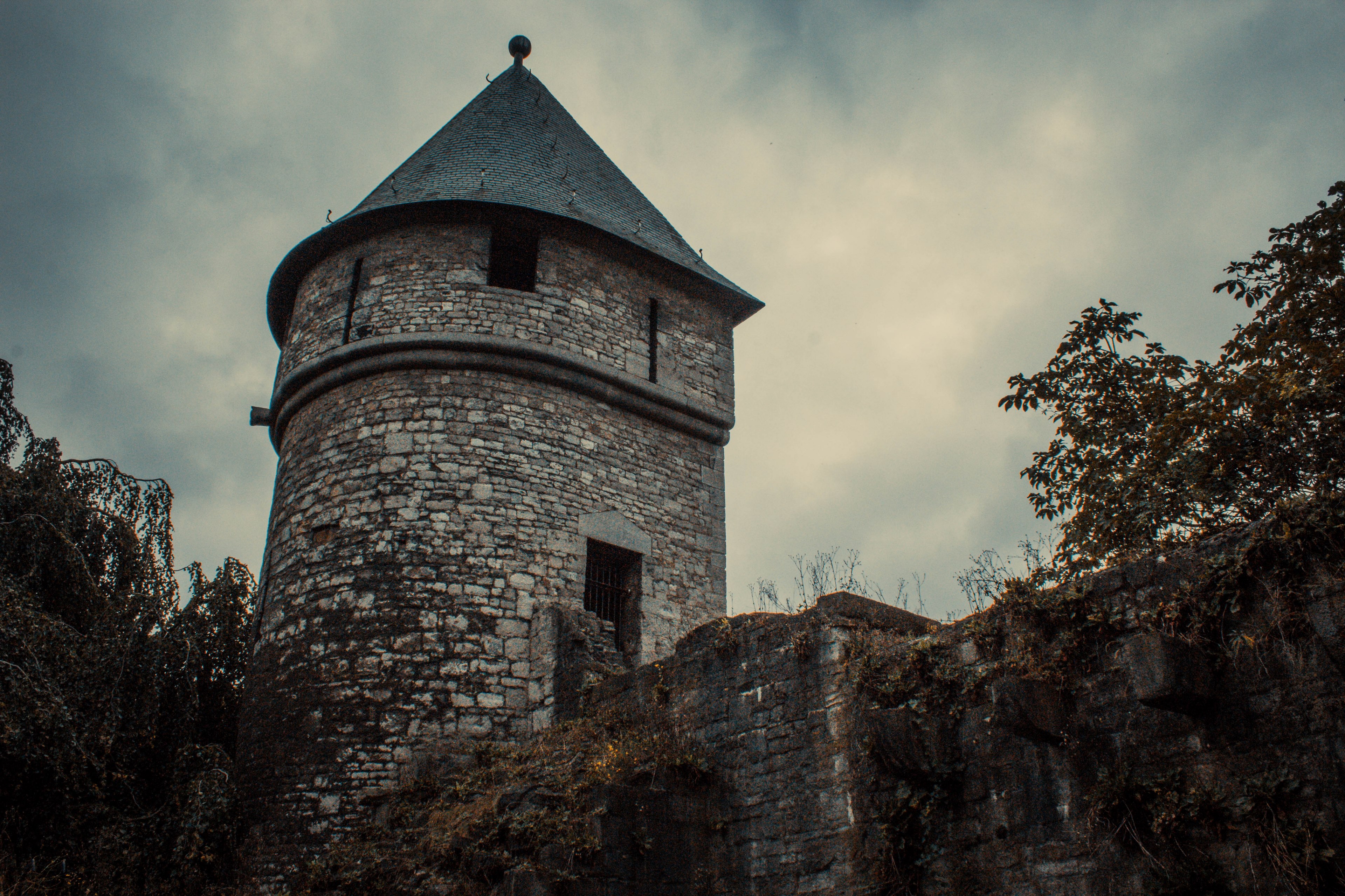 building stone grey and europe 4k, HD Wallpaper