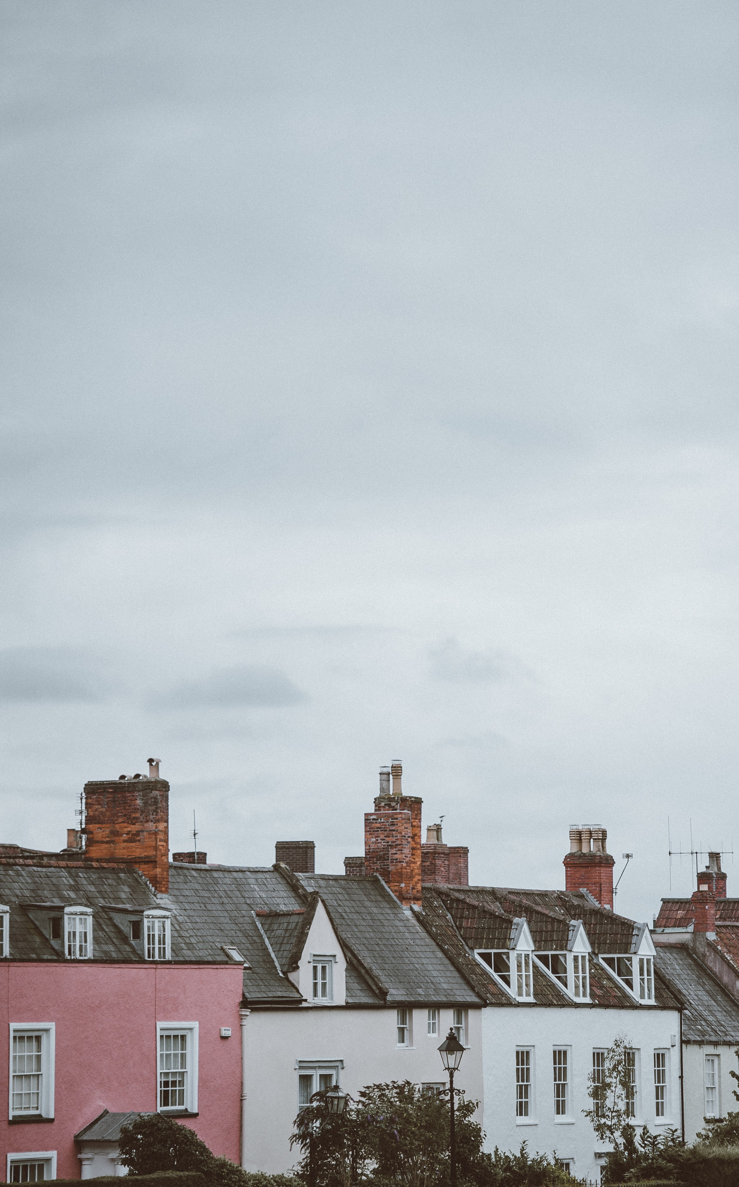 roof tops of wells 4k, Phone HD Wallpaper
