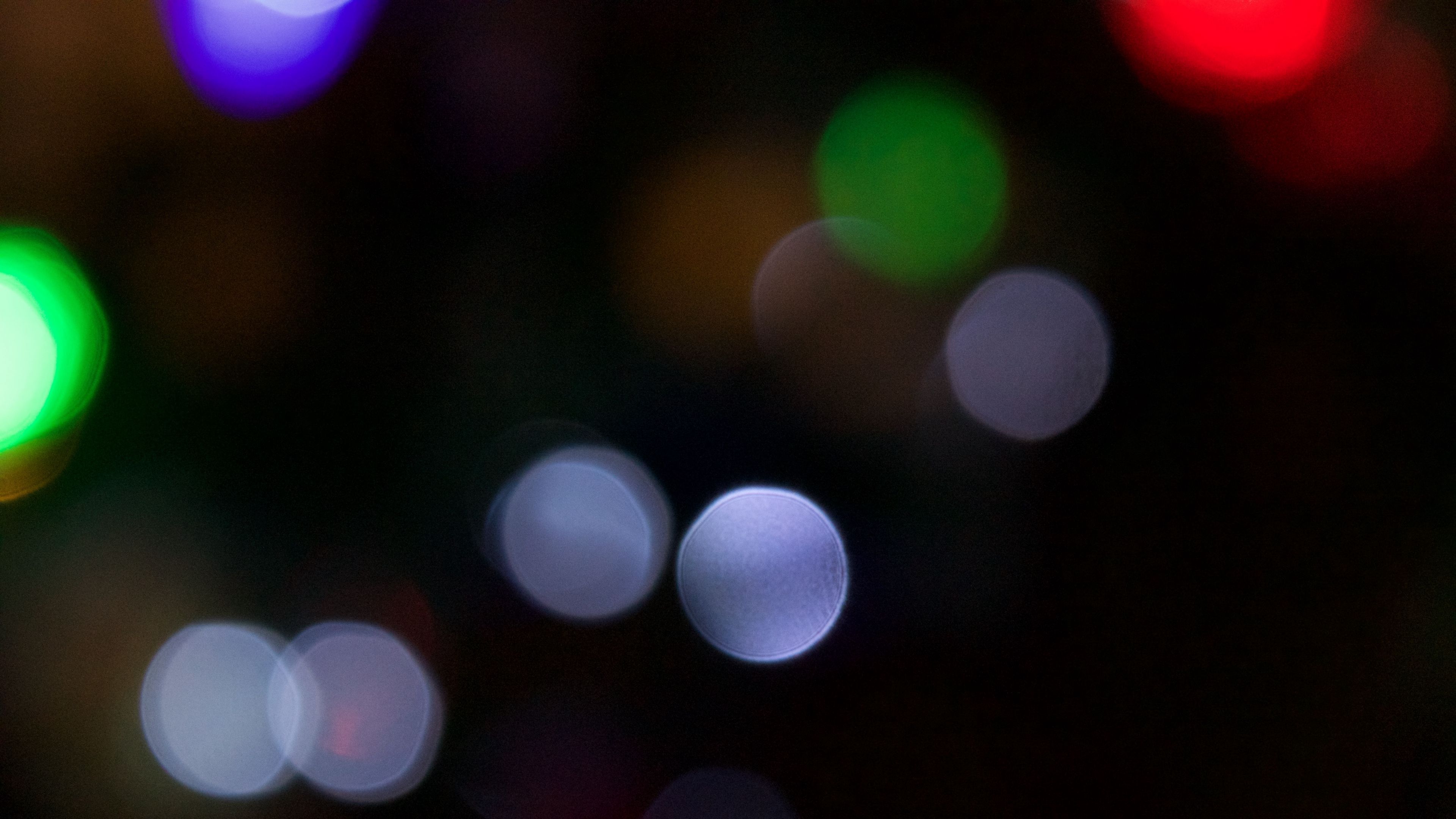 glare, light, spots, 4k, HD Wallpaper