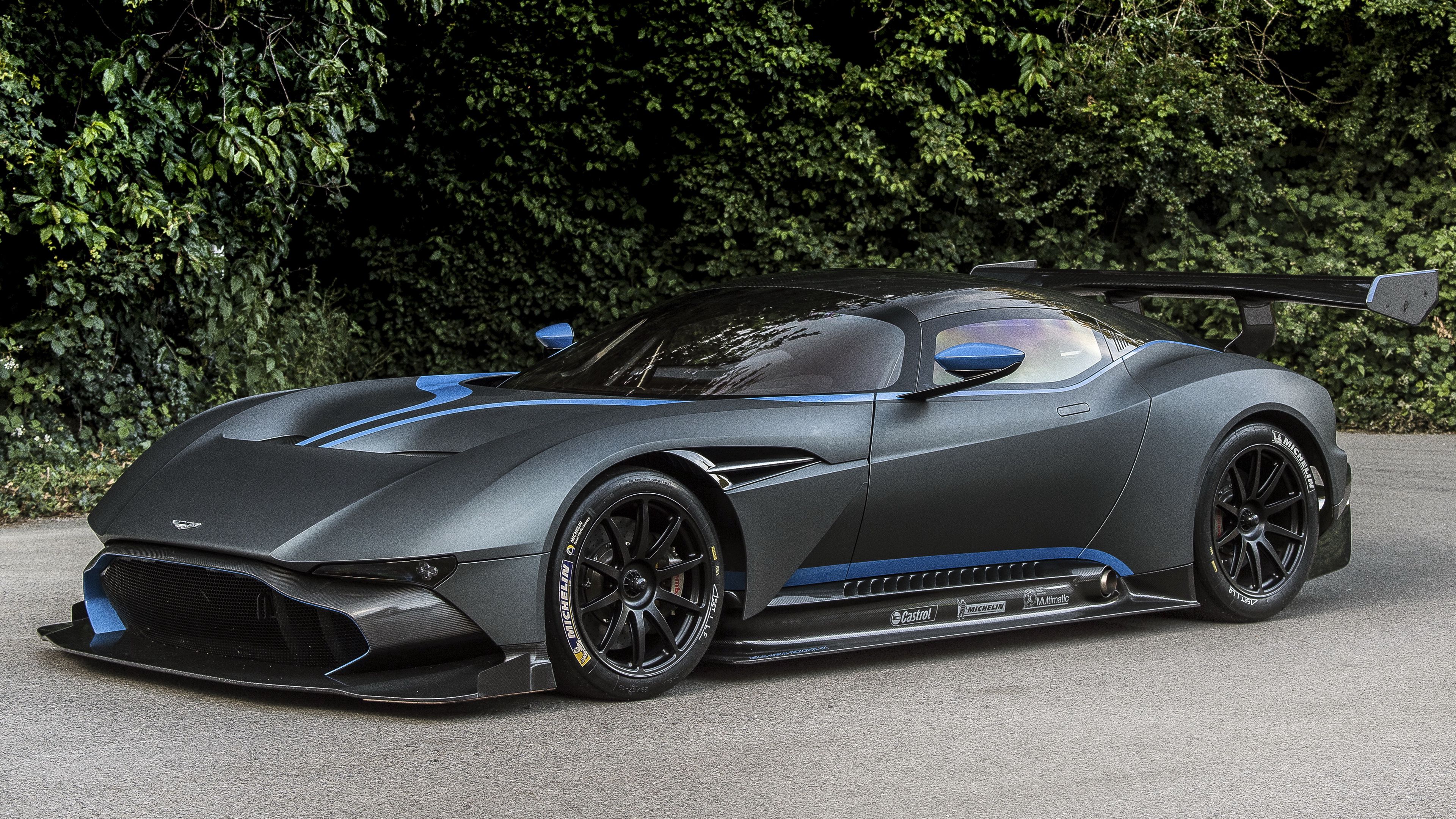 aston martin, vulcan, side view, 4k, HD Wallpaper