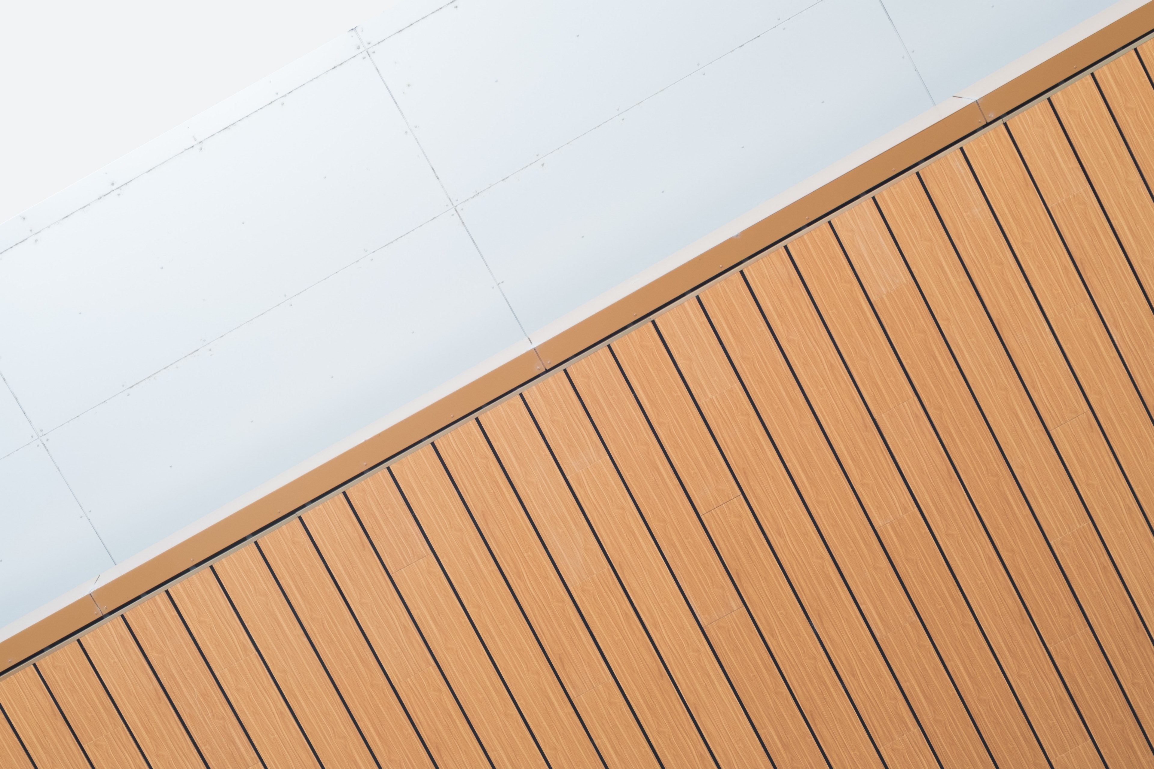 ceiling plank architectural detail and line 4k, HD Wallpaper