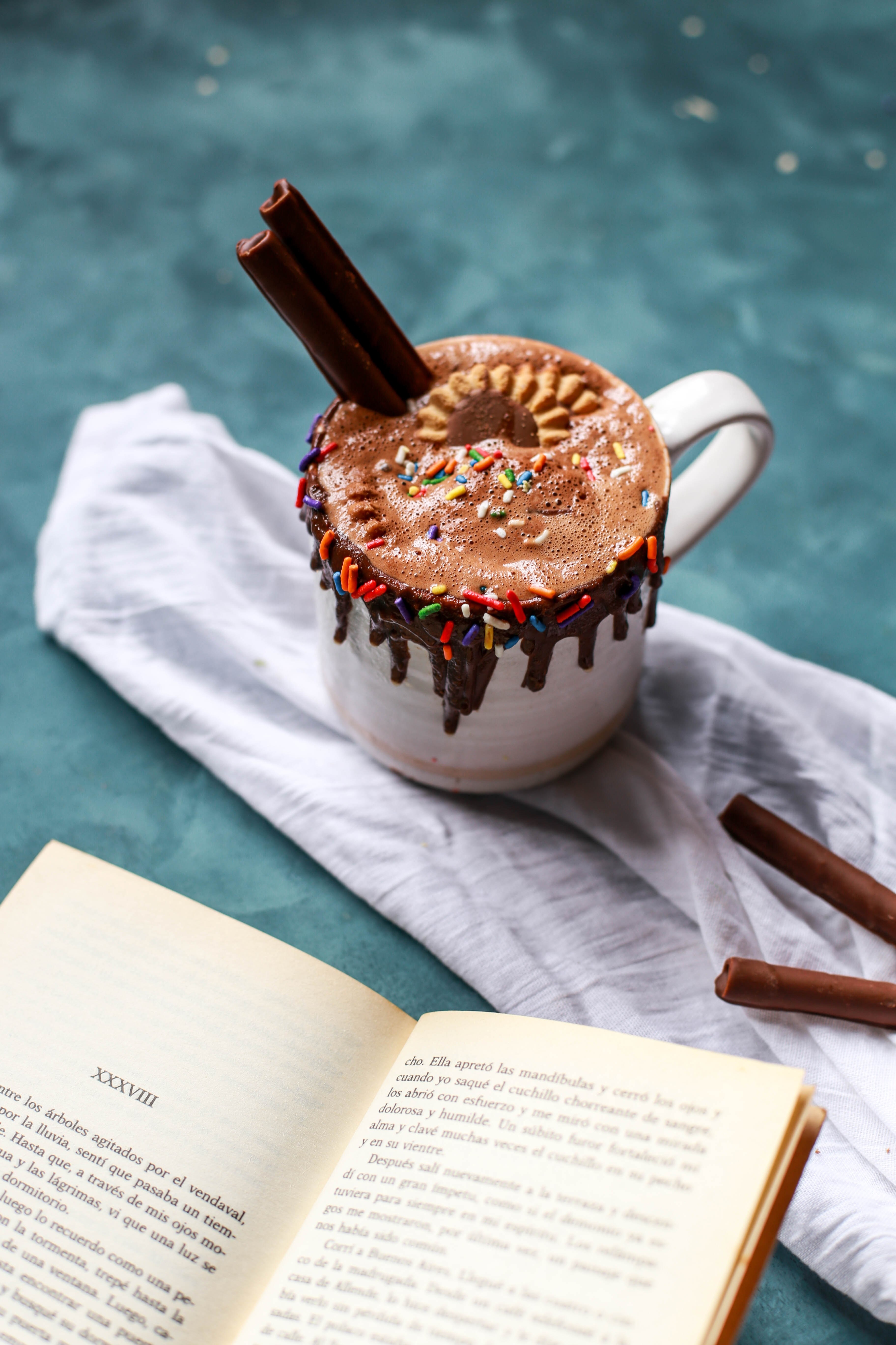 chocolate mug 4k, Phone HD Wallpaper