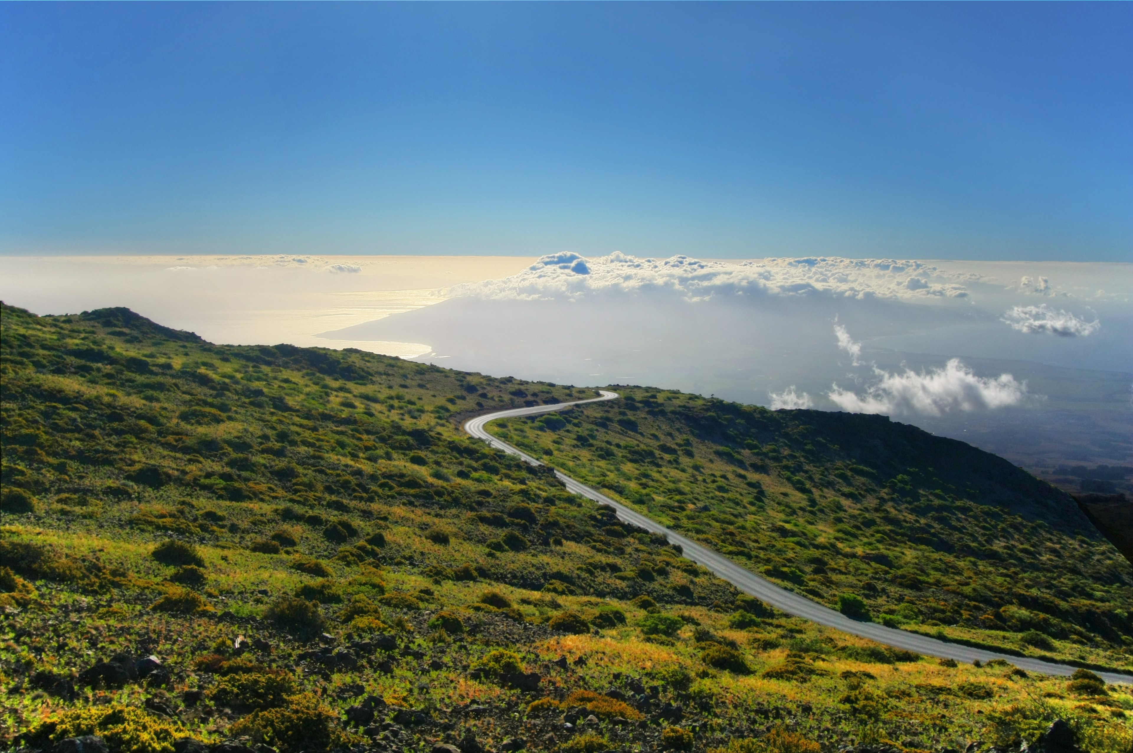 altitude mountain road and environment 4k, HD Wallpaper