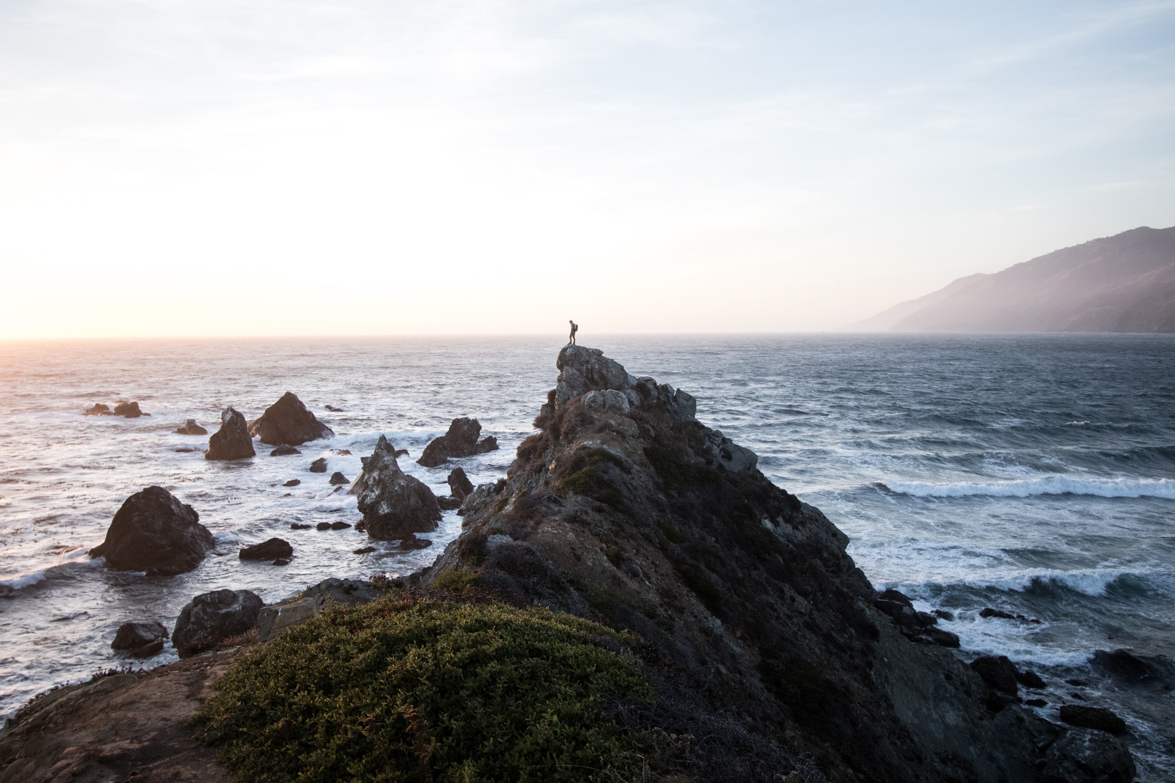 big sur coastline 4k, HD Wallpaper