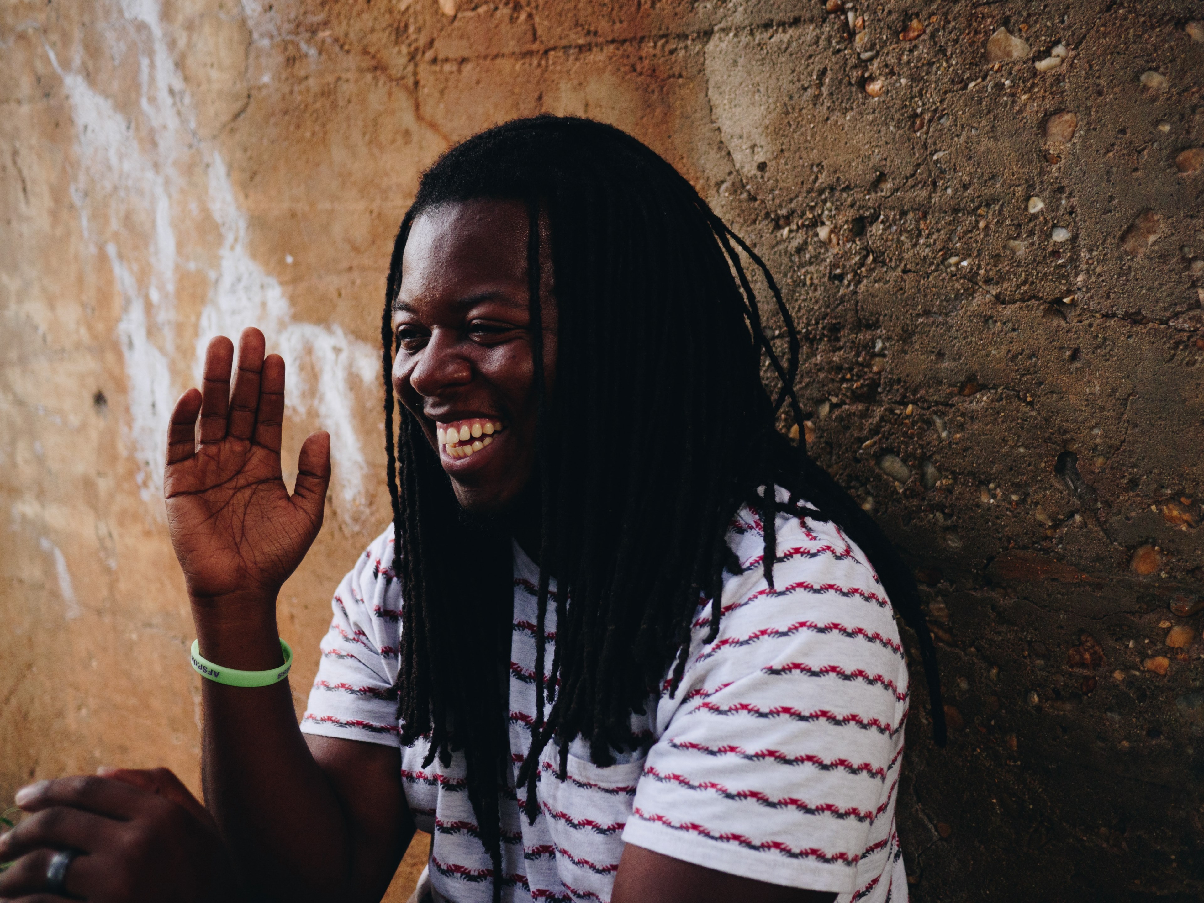 african american smile laugh and happy 4k, HD Wallpaper