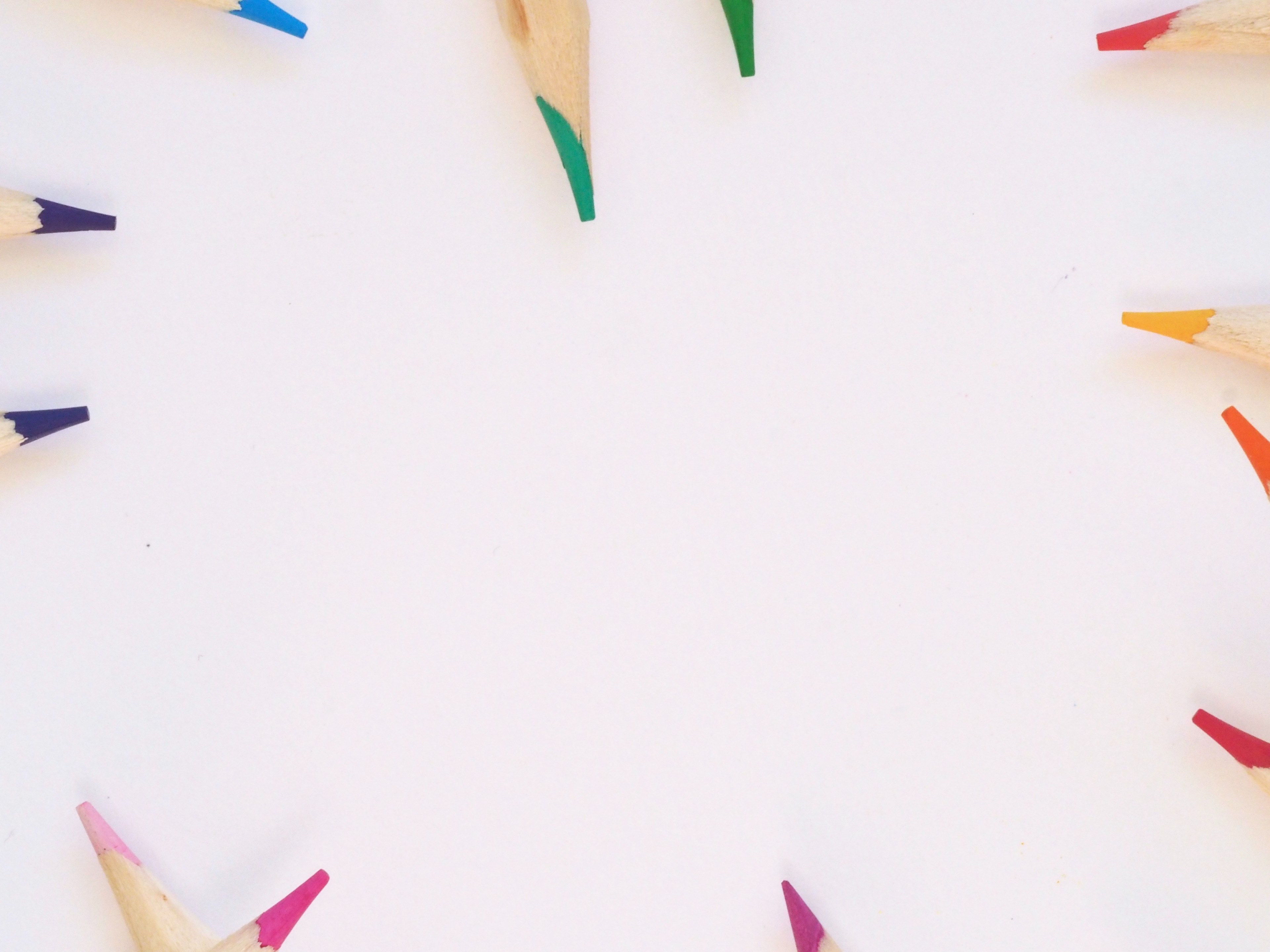 pencil wooden color and tip 4k, HD Wallpaper