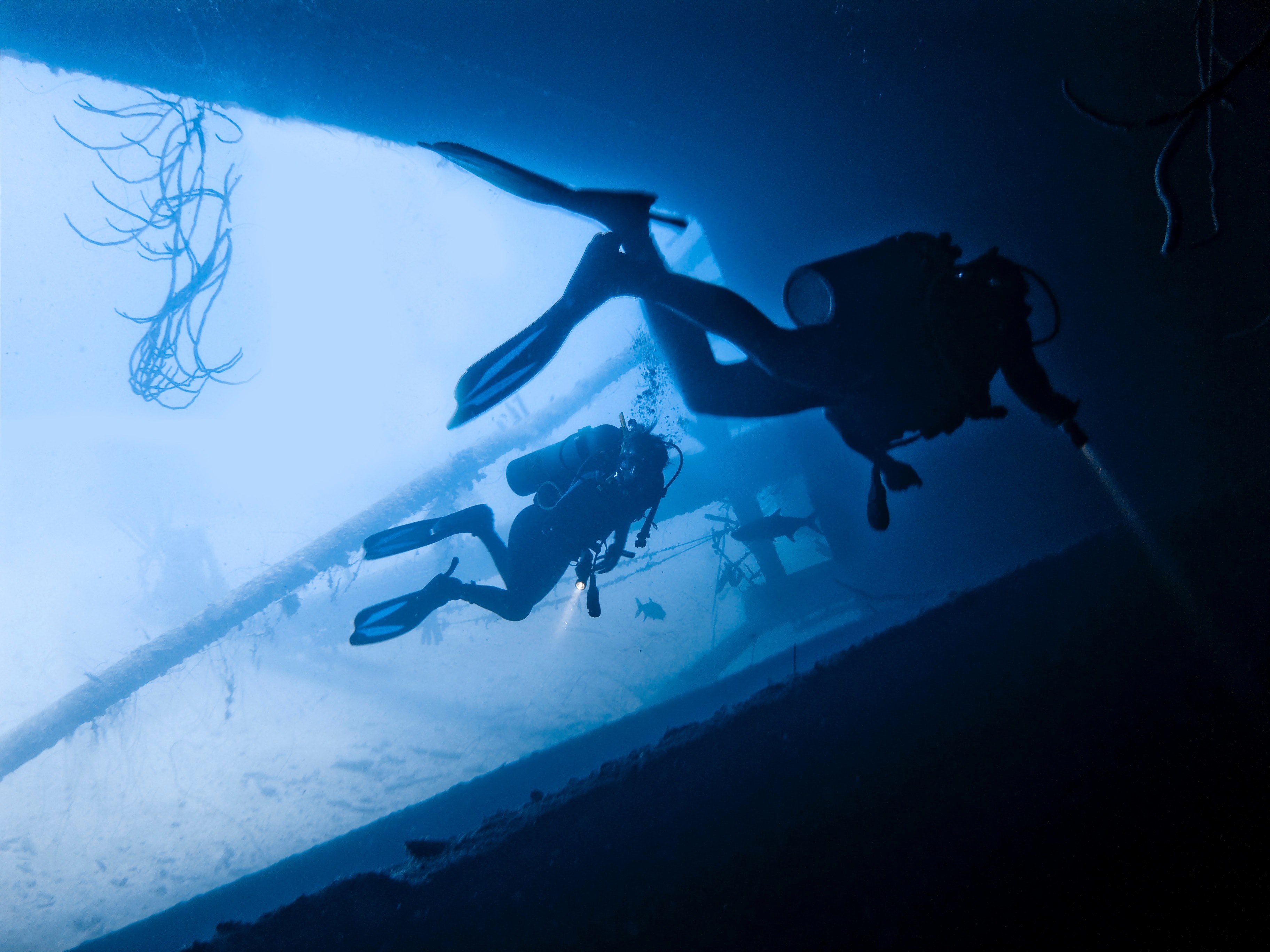 exploring the hilma hooker drug smuggler shipwreck 4k, HD Wallpaper