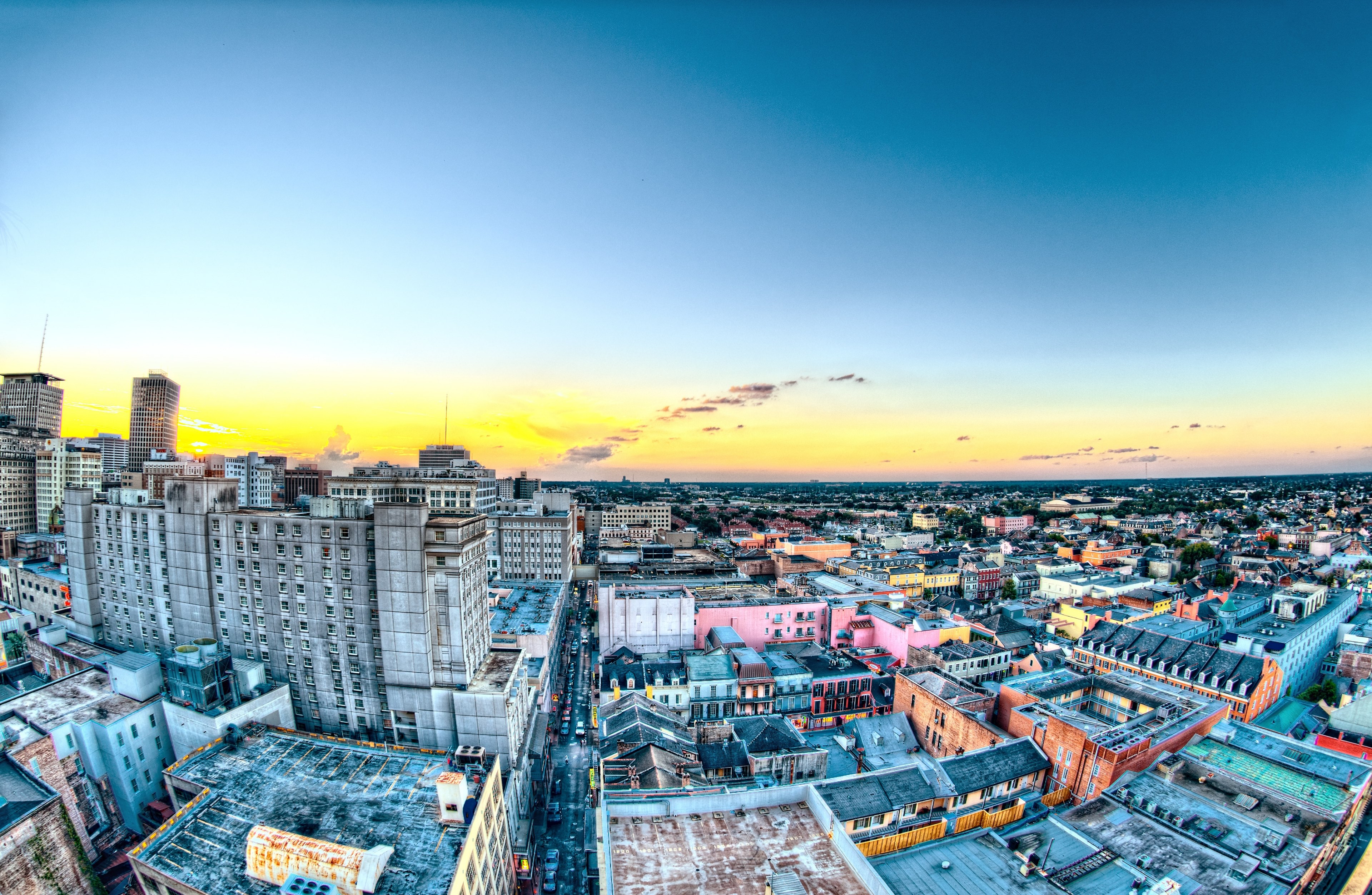 above new orleans 4k, HD Wallpaper