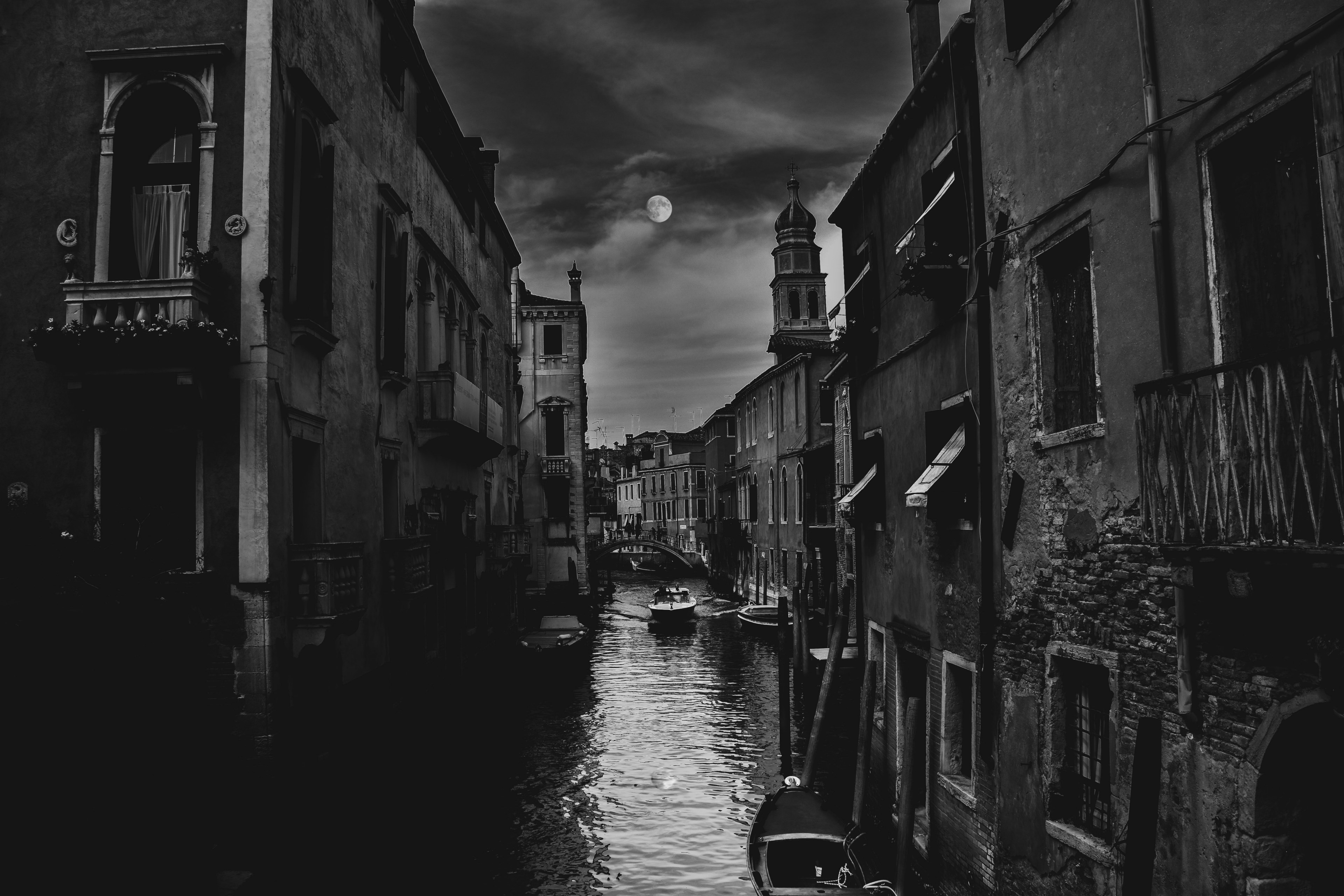 il canale della luna 4k, HD Wallpaper