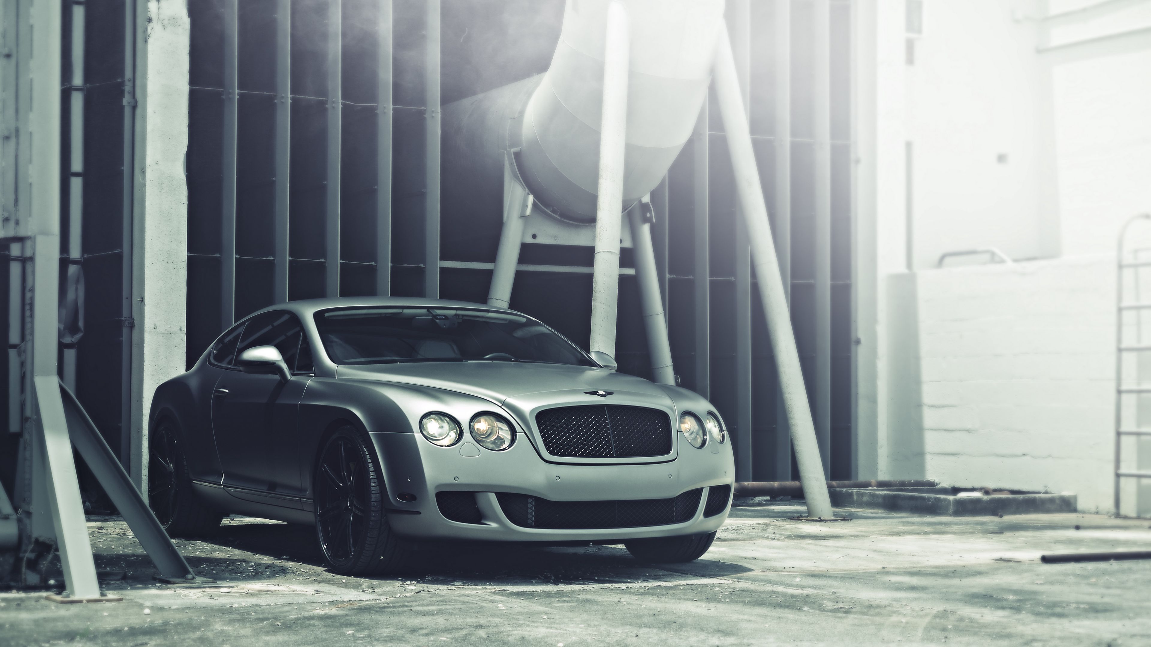 bentley, continental, matte, vellano wheels, 4k, HD Wallpaper