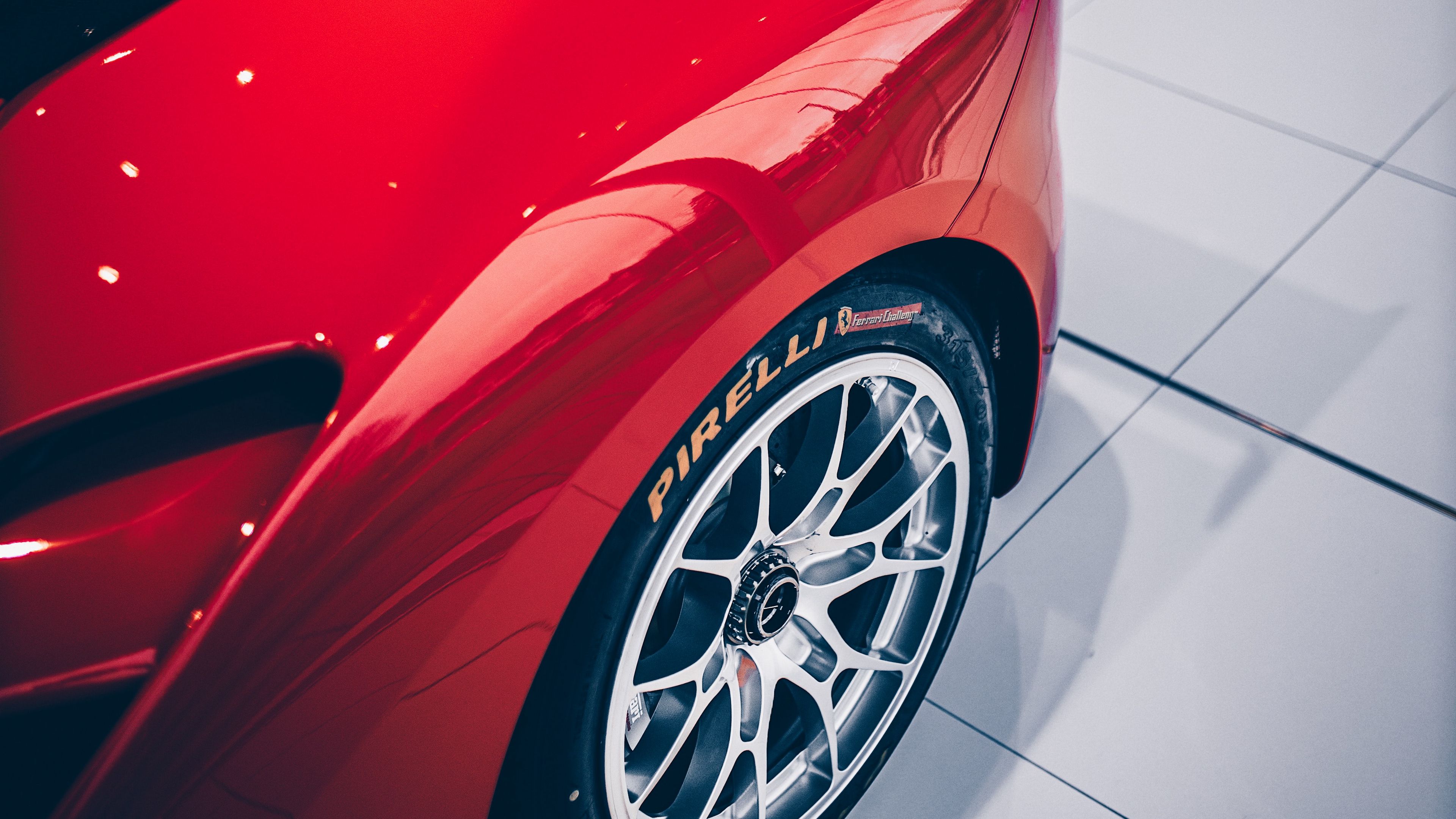 car, wheel, spoiler, sports car, 4k, HD Wallpaper