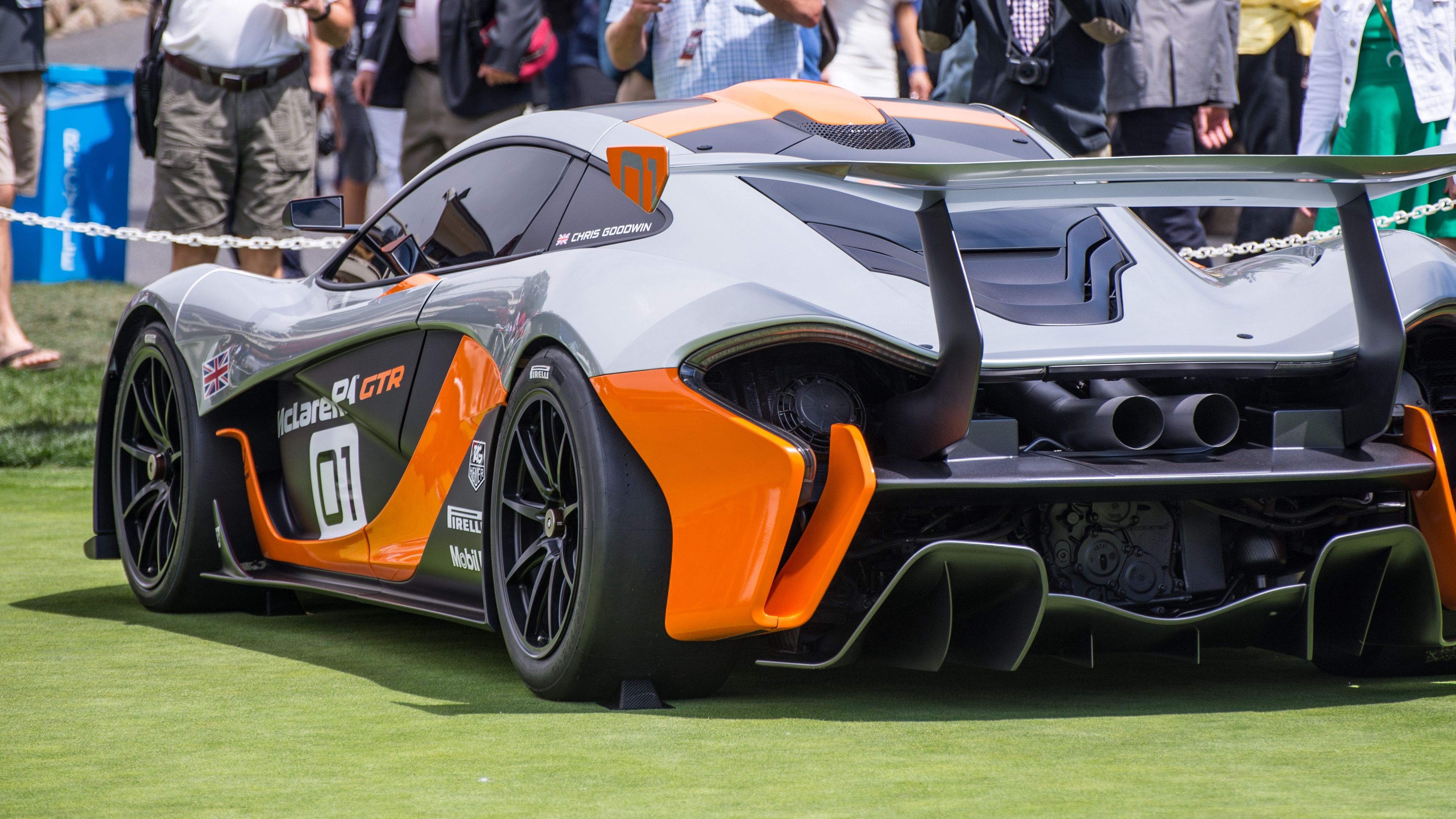2014, gtr, concept, rear view, pebble beach concours delegance, 4k, HD Wallpaper