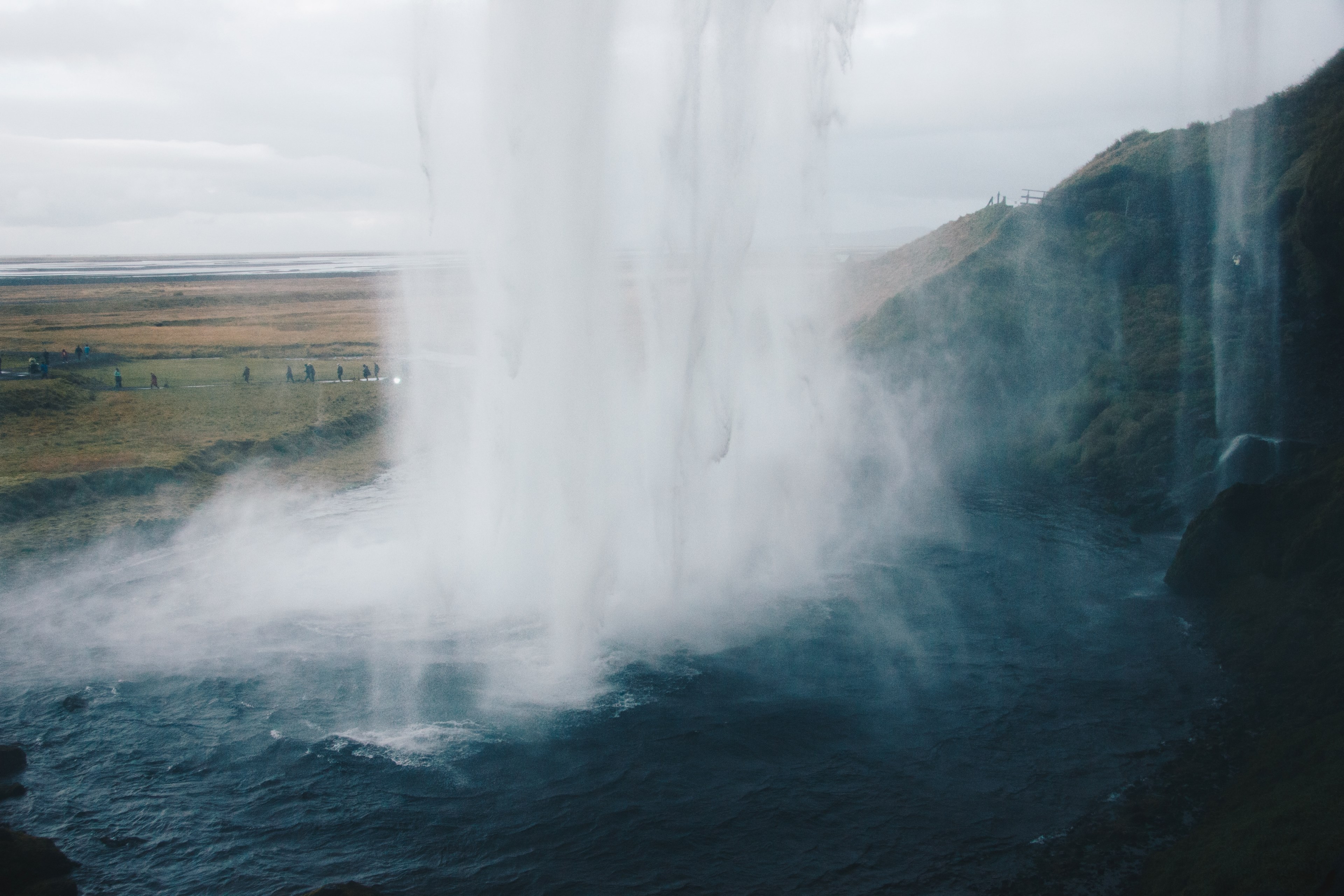 seljalandsfoss 4k, HD Wallpaper