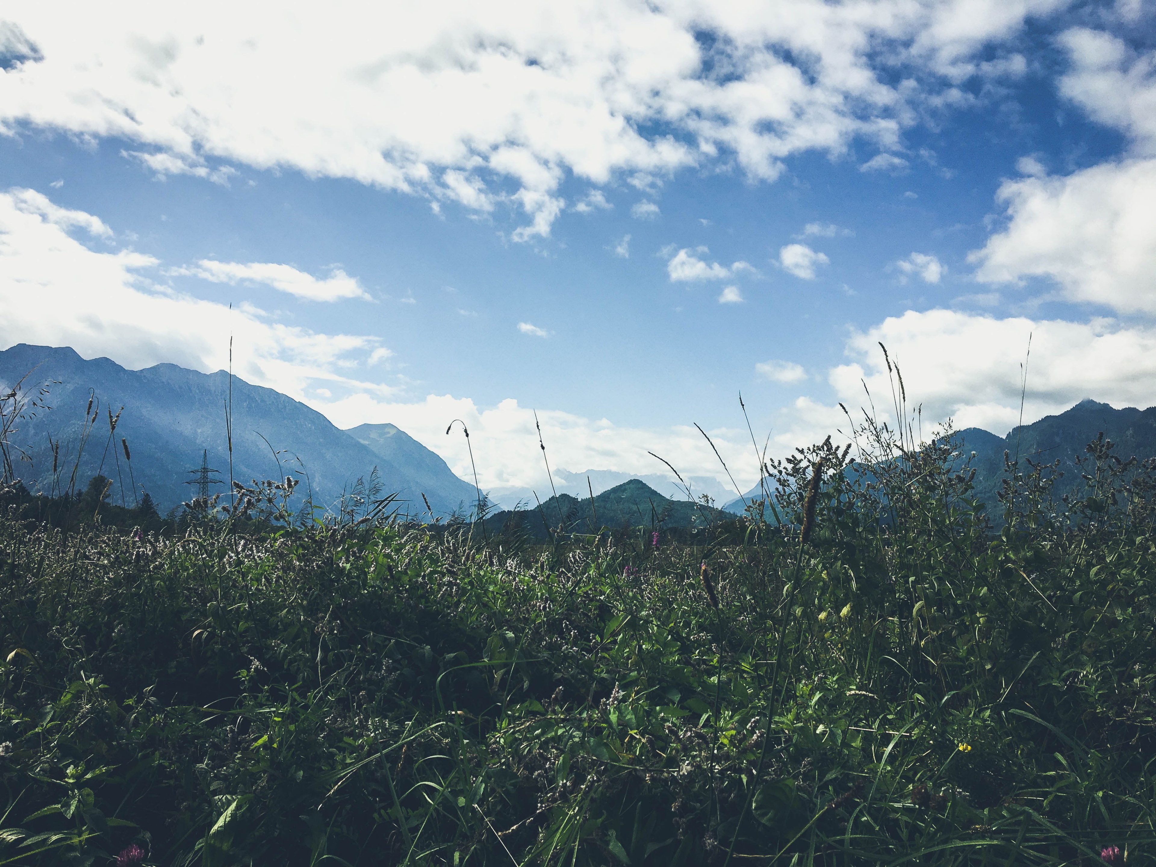 german mountain view 4k, HD Wallpaper