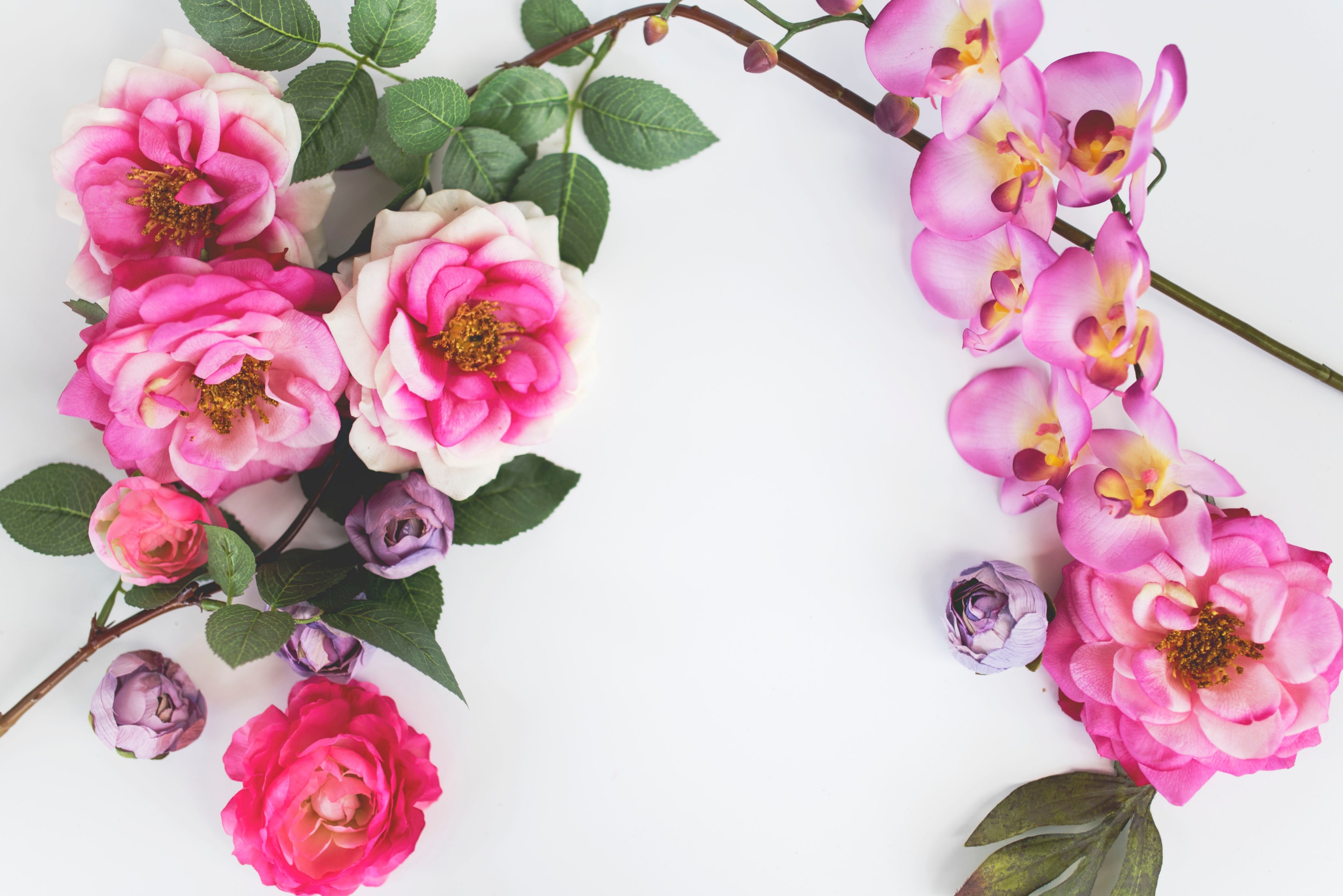 flower floral arrangement blossom and bloom 4k, HD Wallpaper