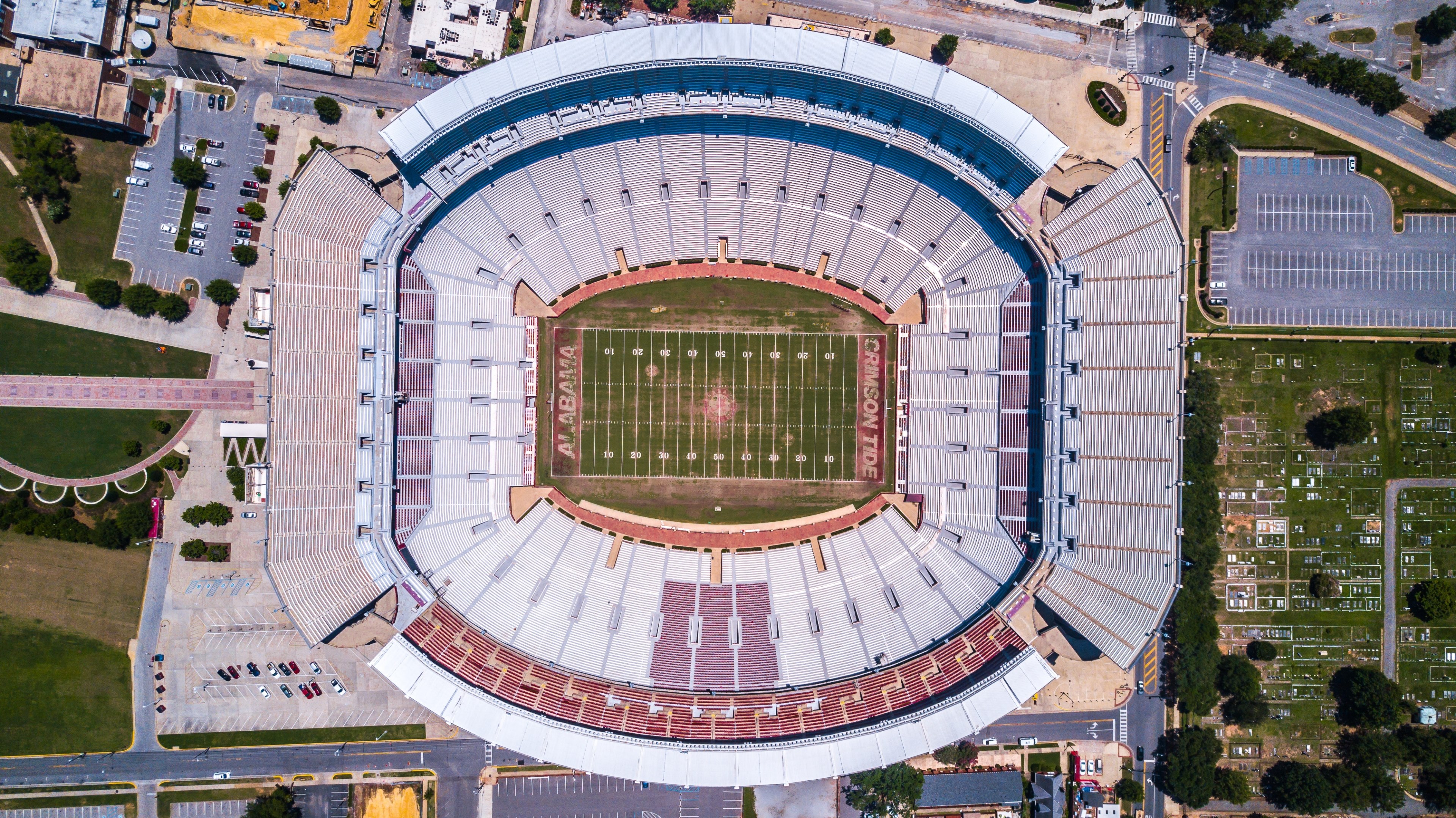 bryant denny stadium 4k, HD Wallpaper