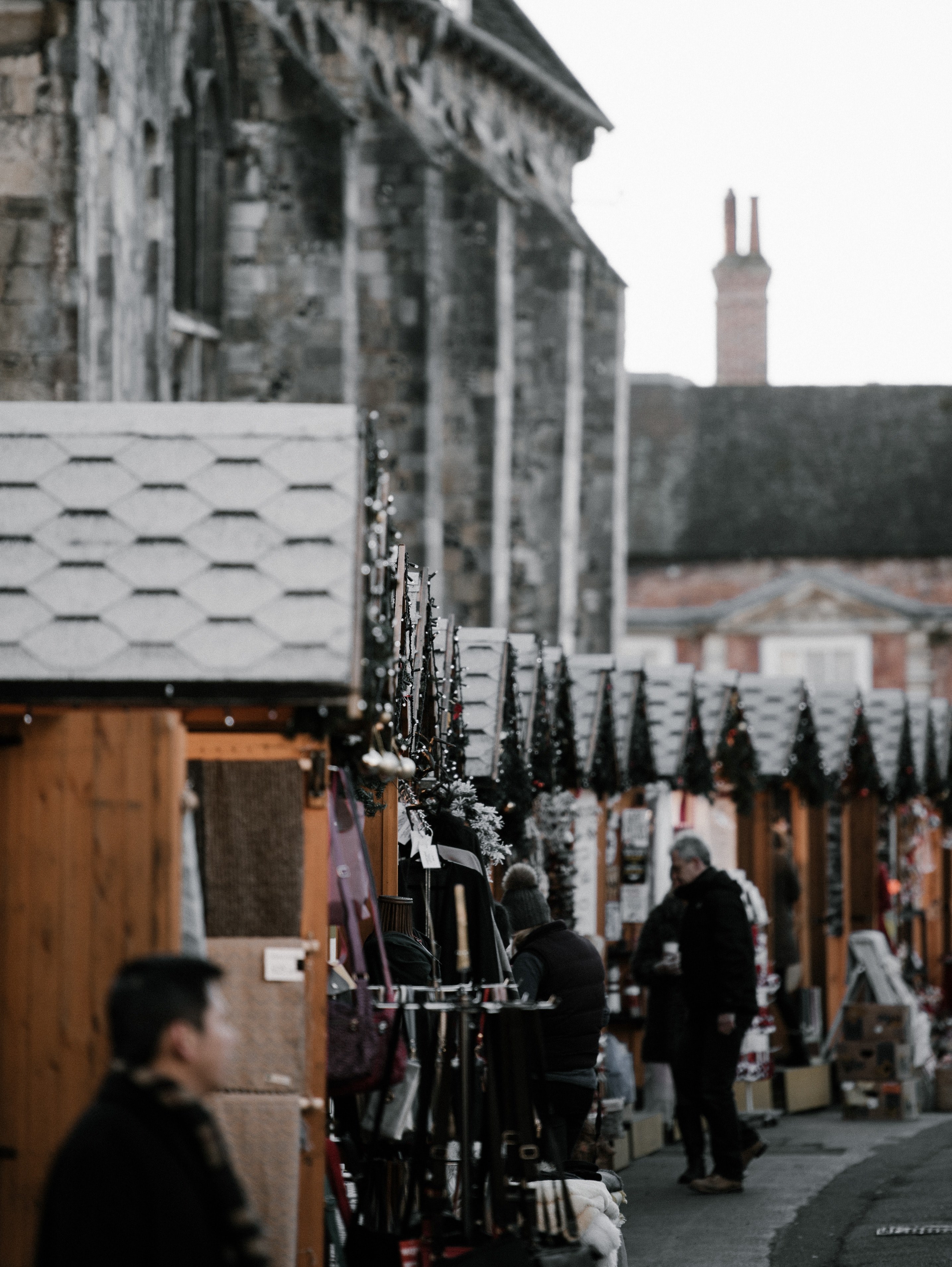 winchester christmas market photo 4k, Phone HD Wallpaper