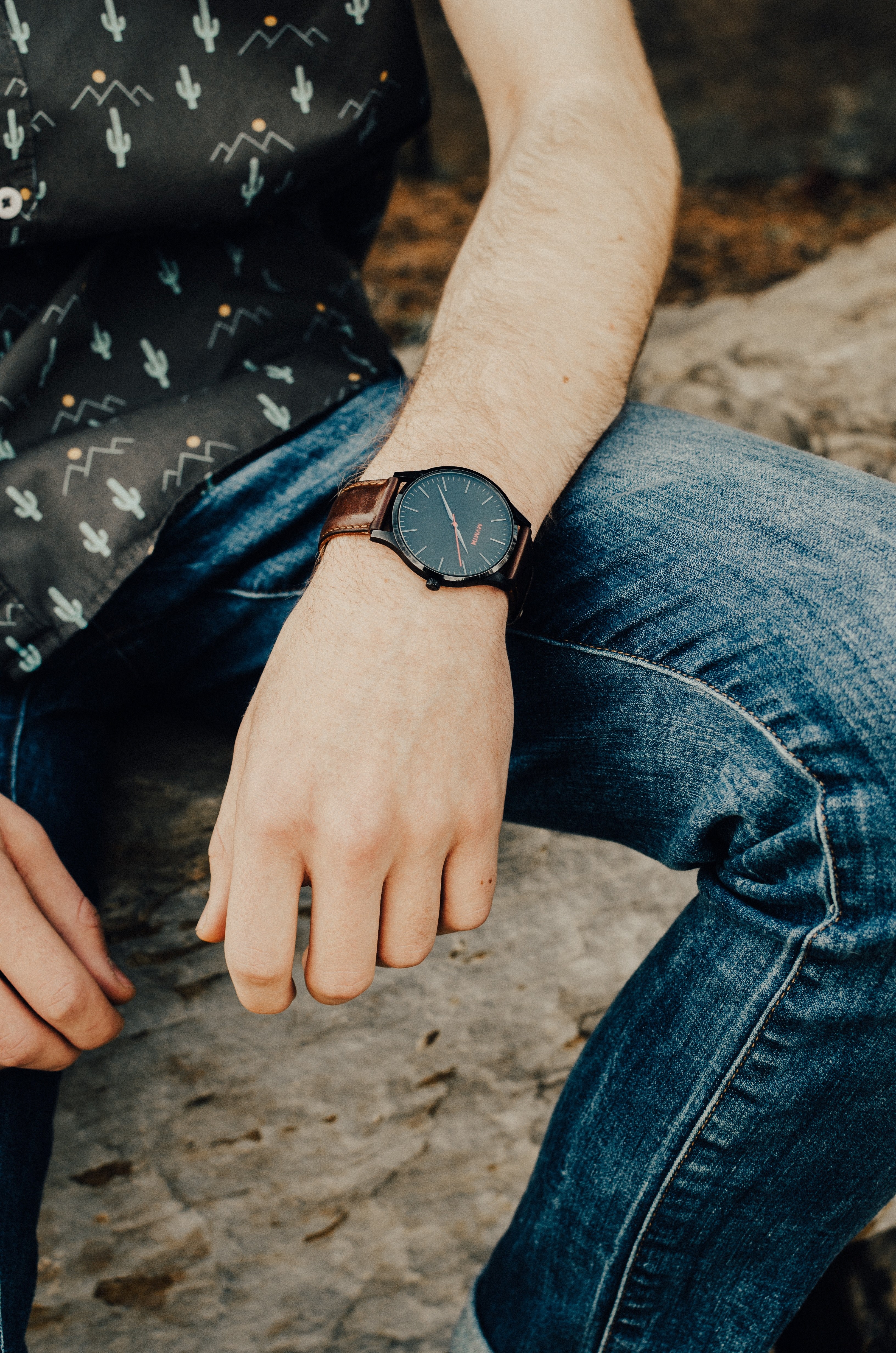 hand arm watch and man hd, 4k, Phone HD Wallpaper