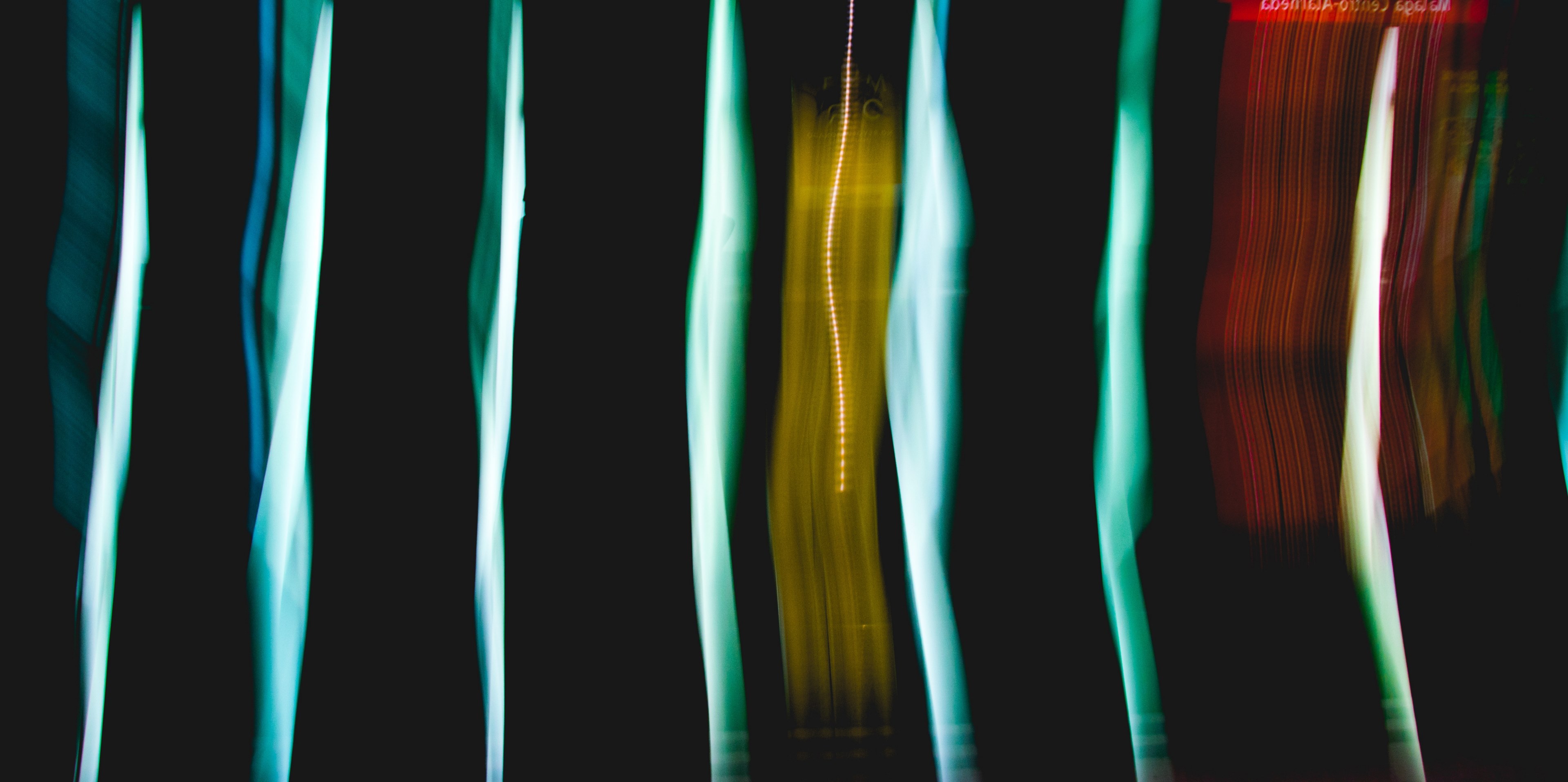 metro lights 4k, HD Wallpaper