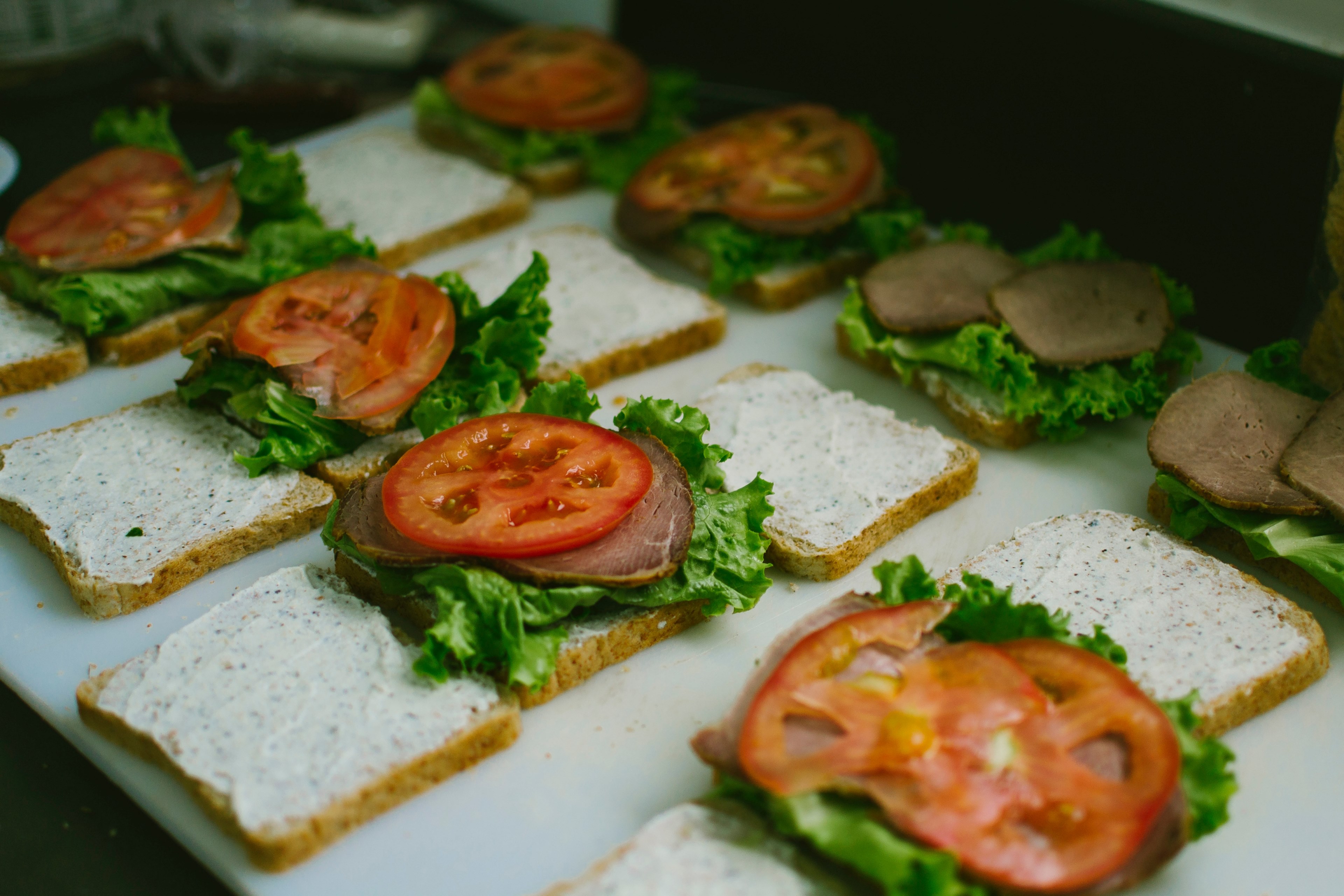 sandwich food preparation preparing food and making sandwich 4k, HD Wallpaper