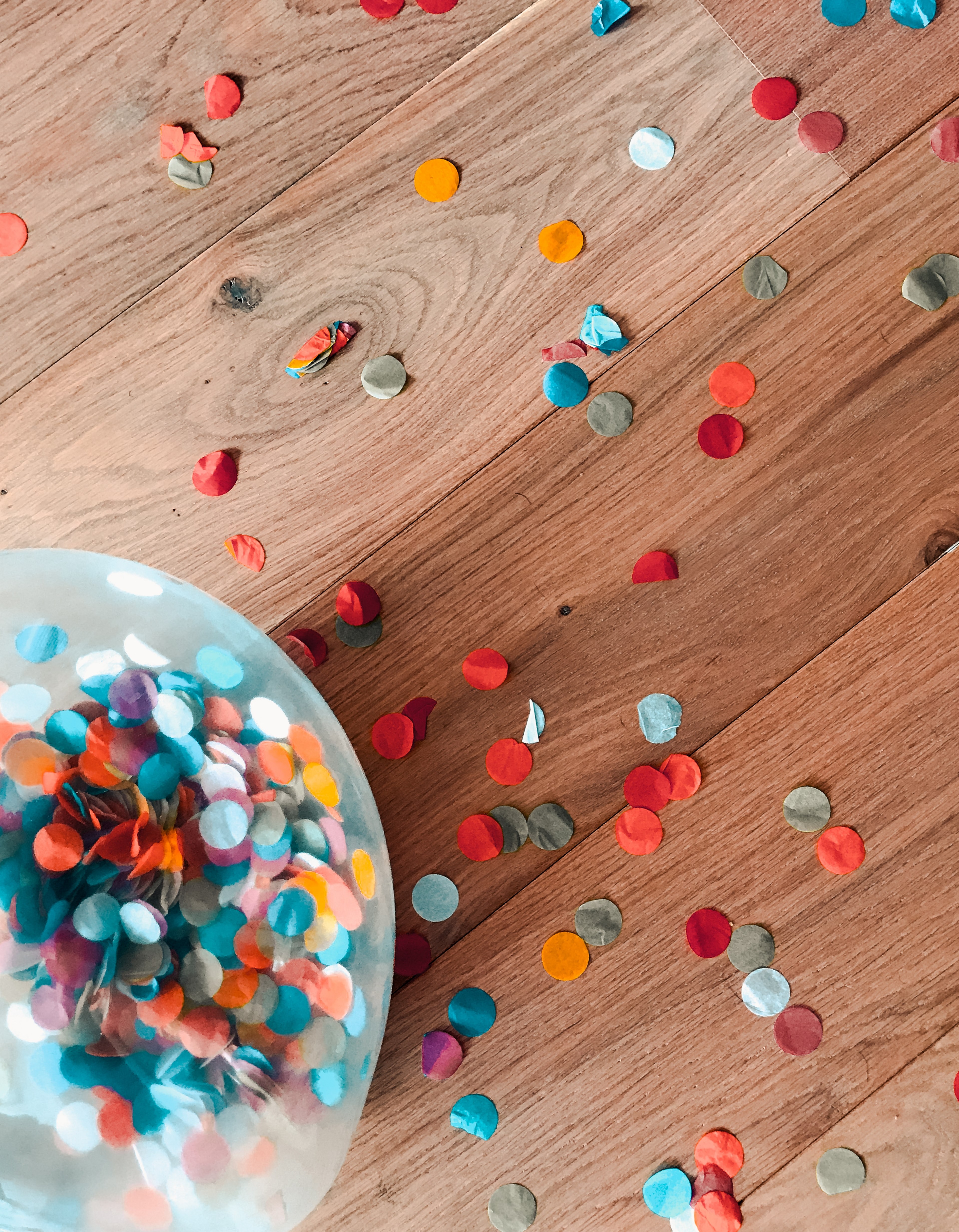 confetti bowl colourful and colorful hd, 4k, Phone HD Wallpaper