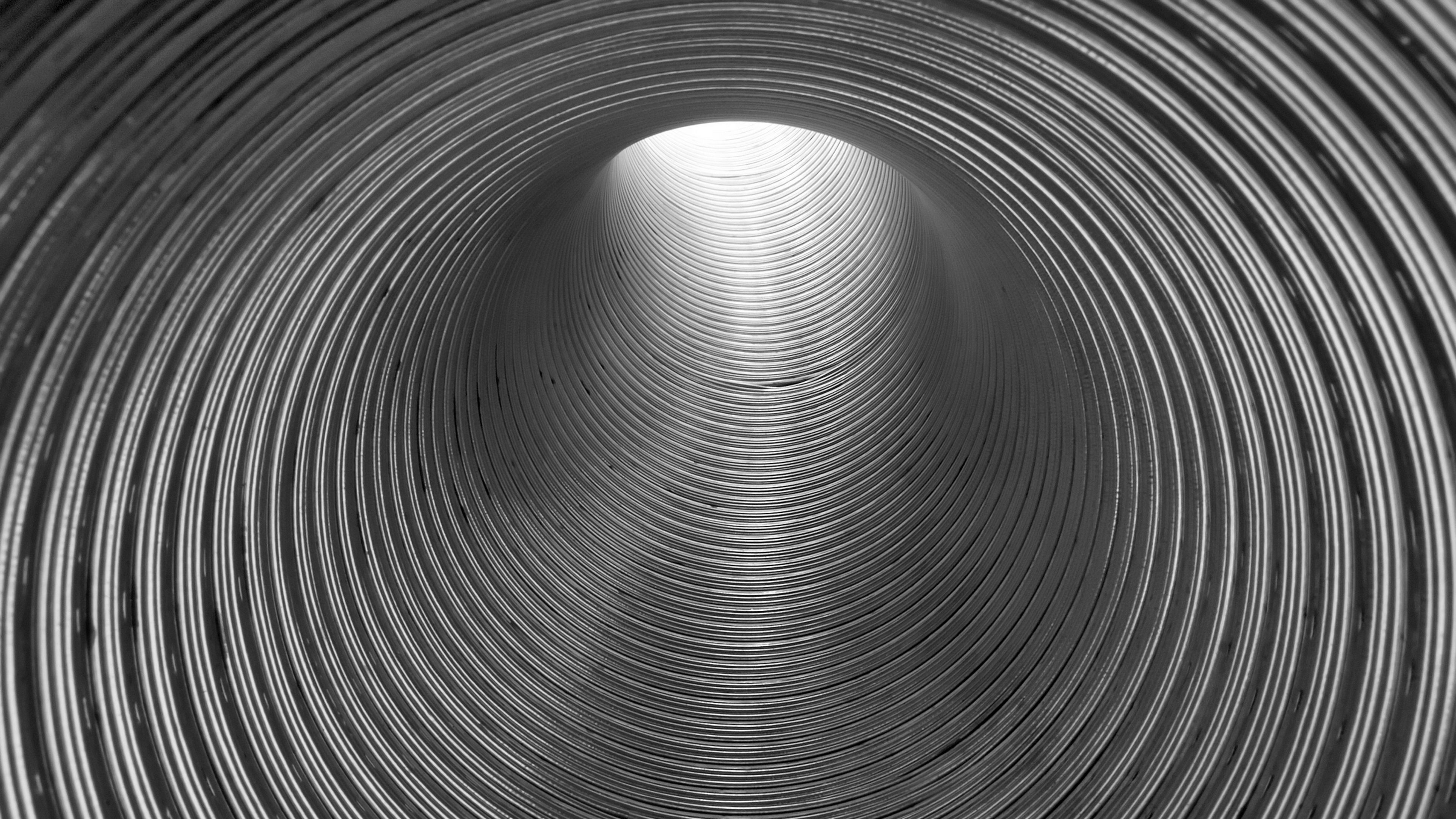 tube, inside up, light, 4k, HD Wallpaper
