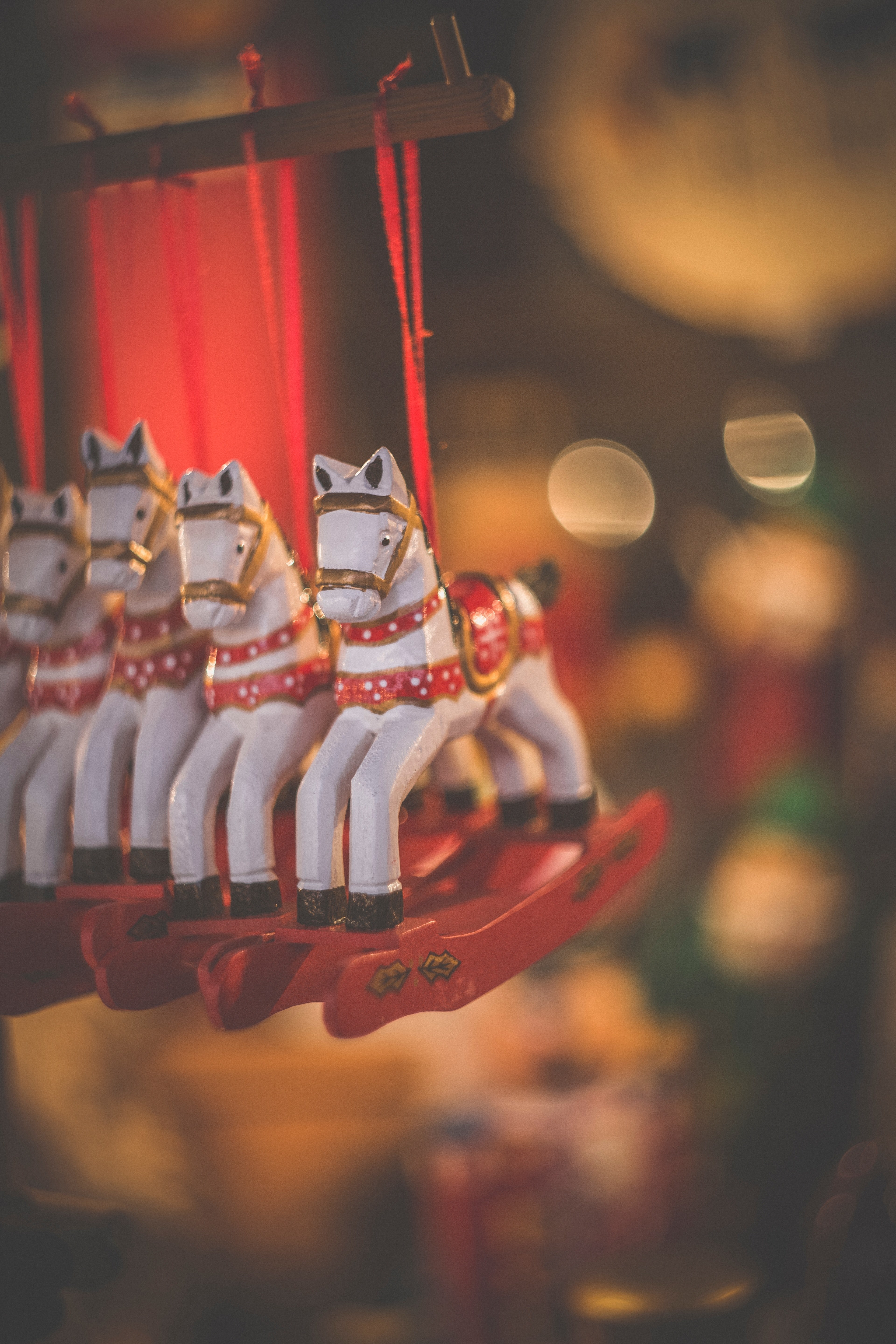 ornament christmas market and decoration hd, 4k, Phone HD Wallpaper