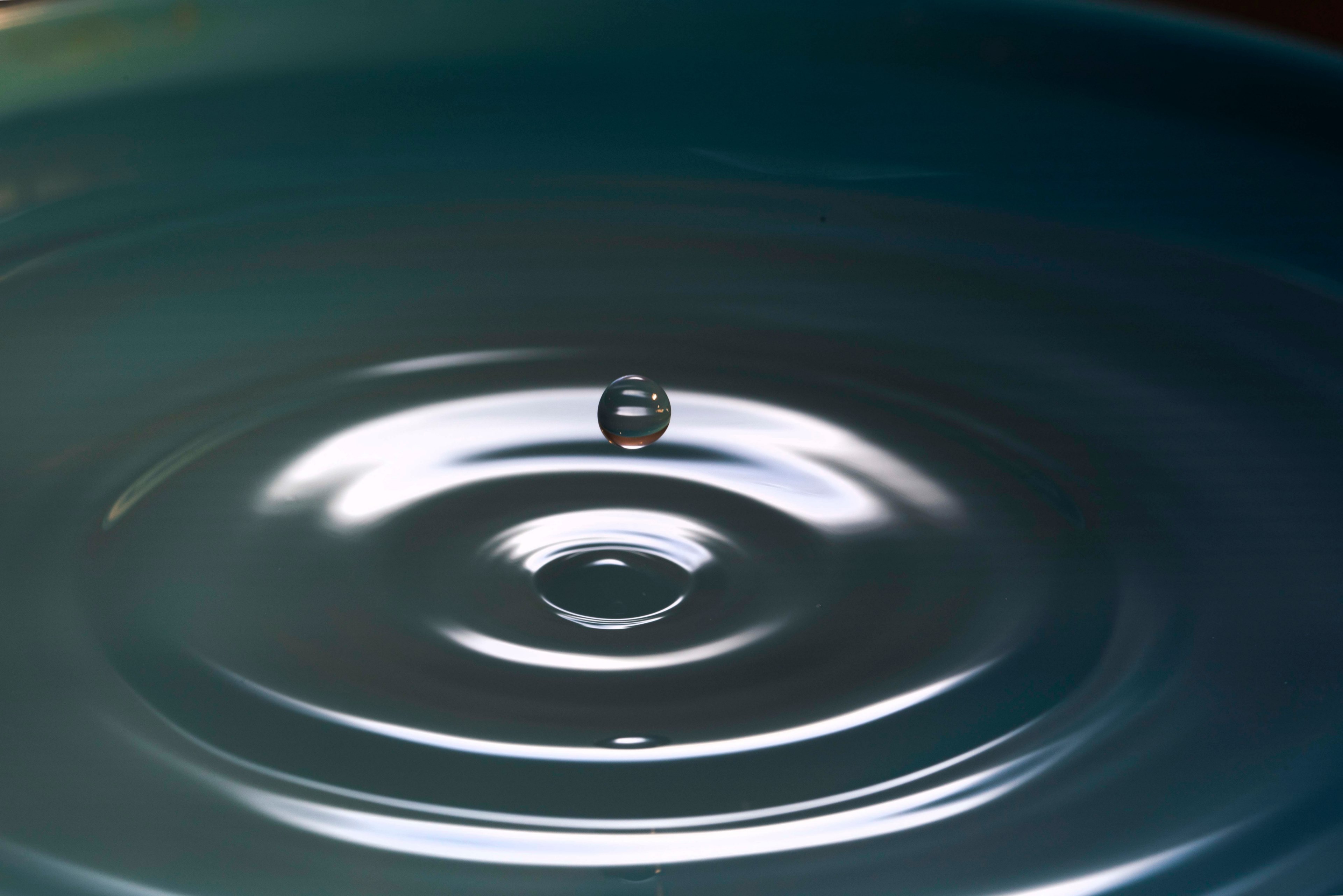 water water droplet drop and circle 4k, HD Wallpaper