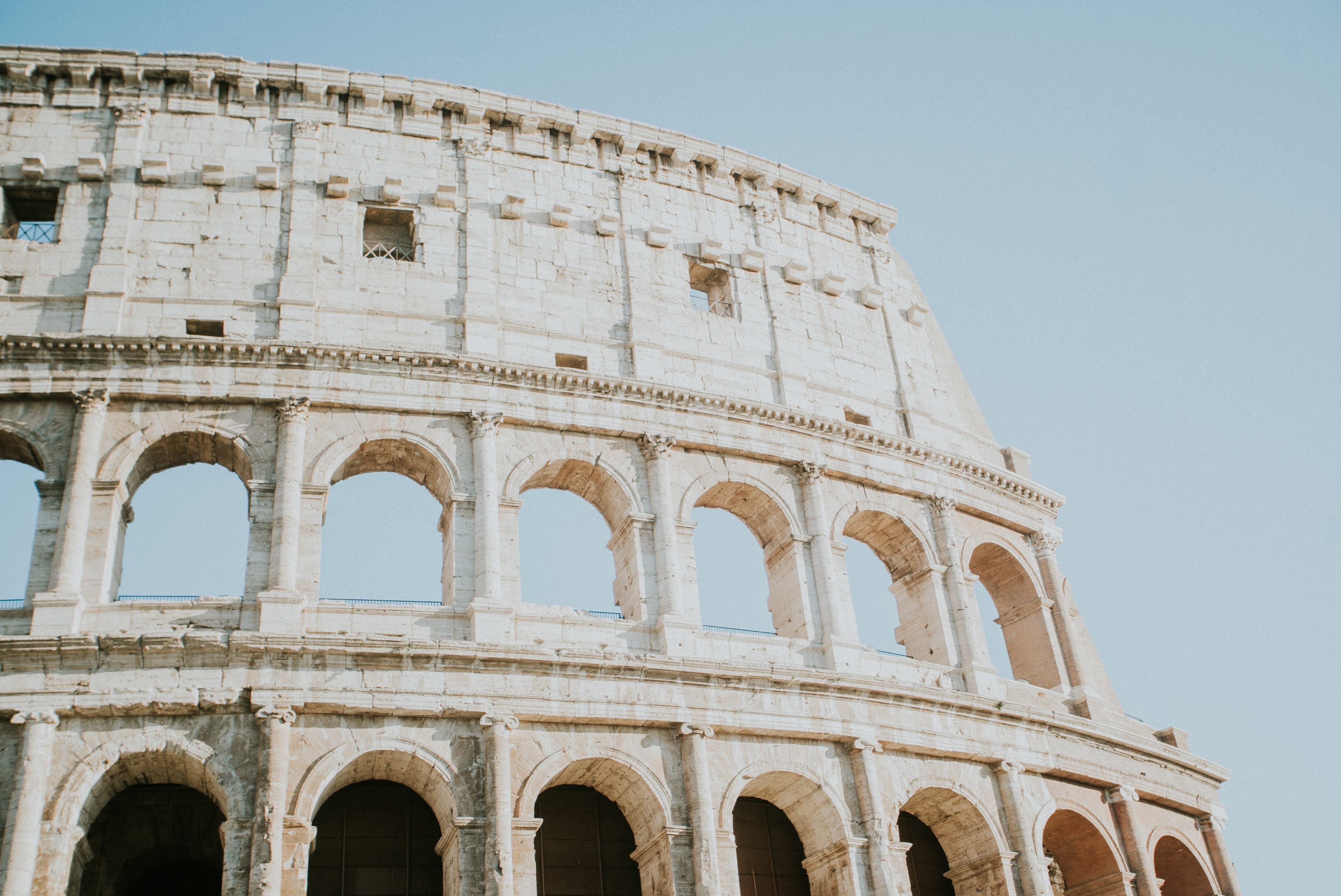 building architecture old and ruin 4k, HD Wallpaper