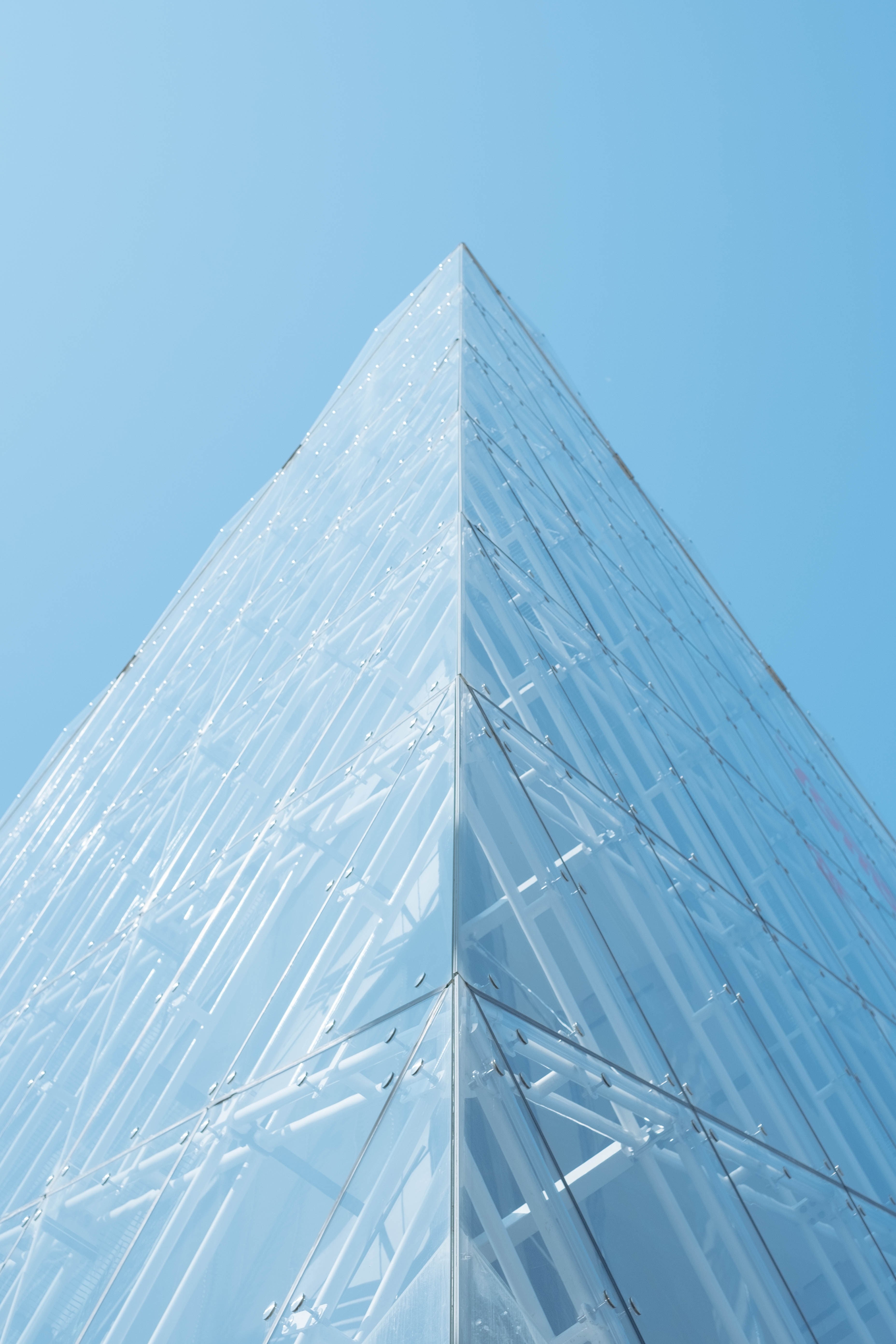 glass building in copenhagen denmark 4k, Phone HD Wallpaper