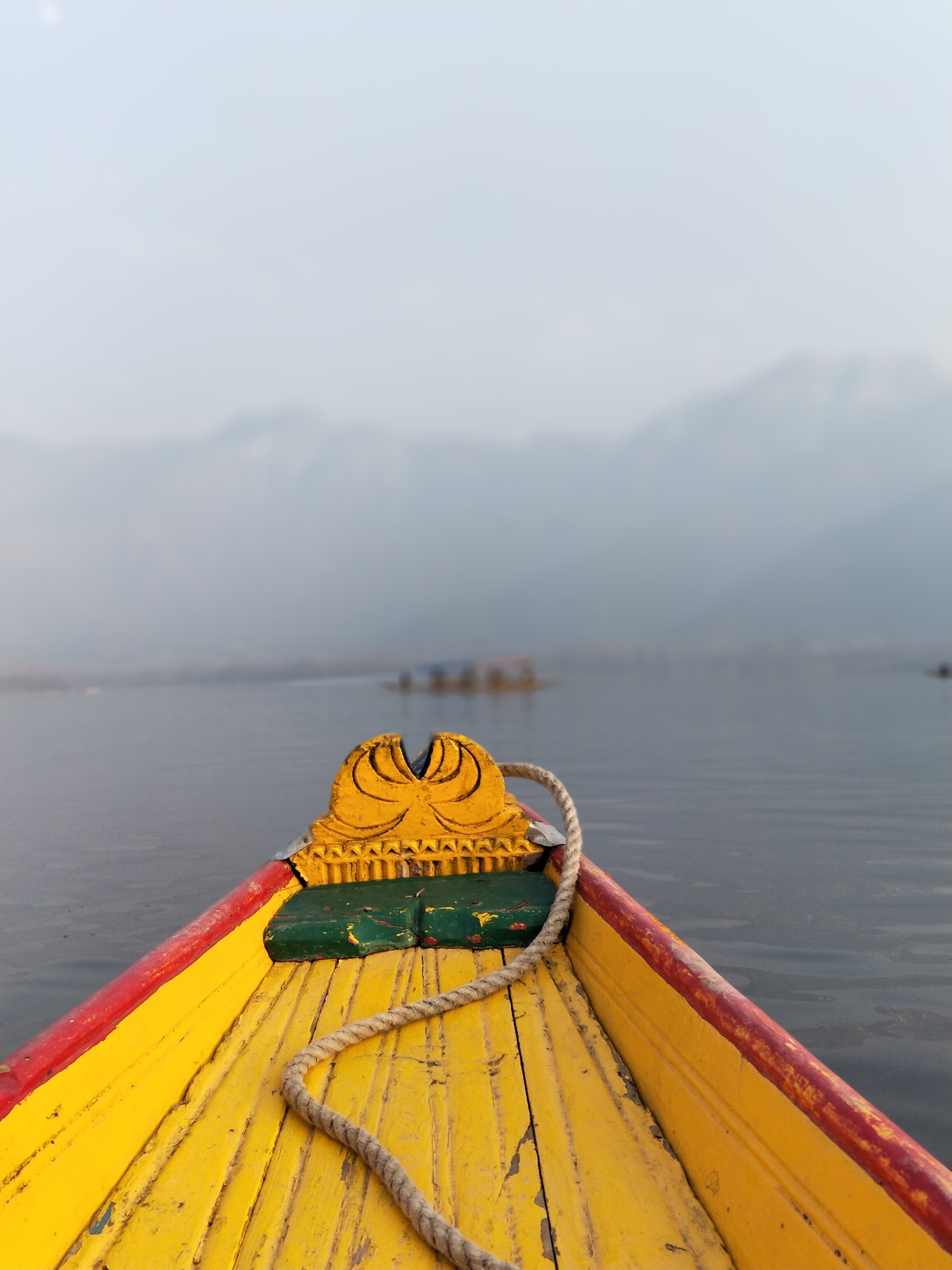 boat ride in dal lake 4k, Phone HD Wallpaper