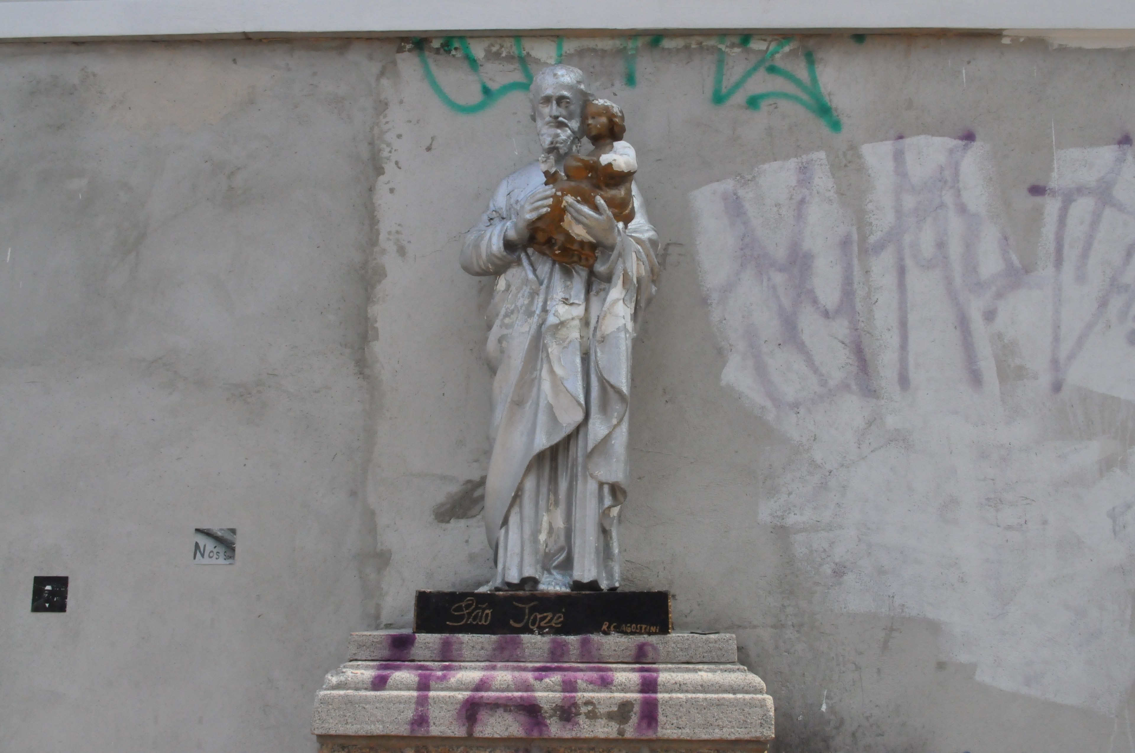 bela vista religious catholic sculpture 4k, HD Wallpaper