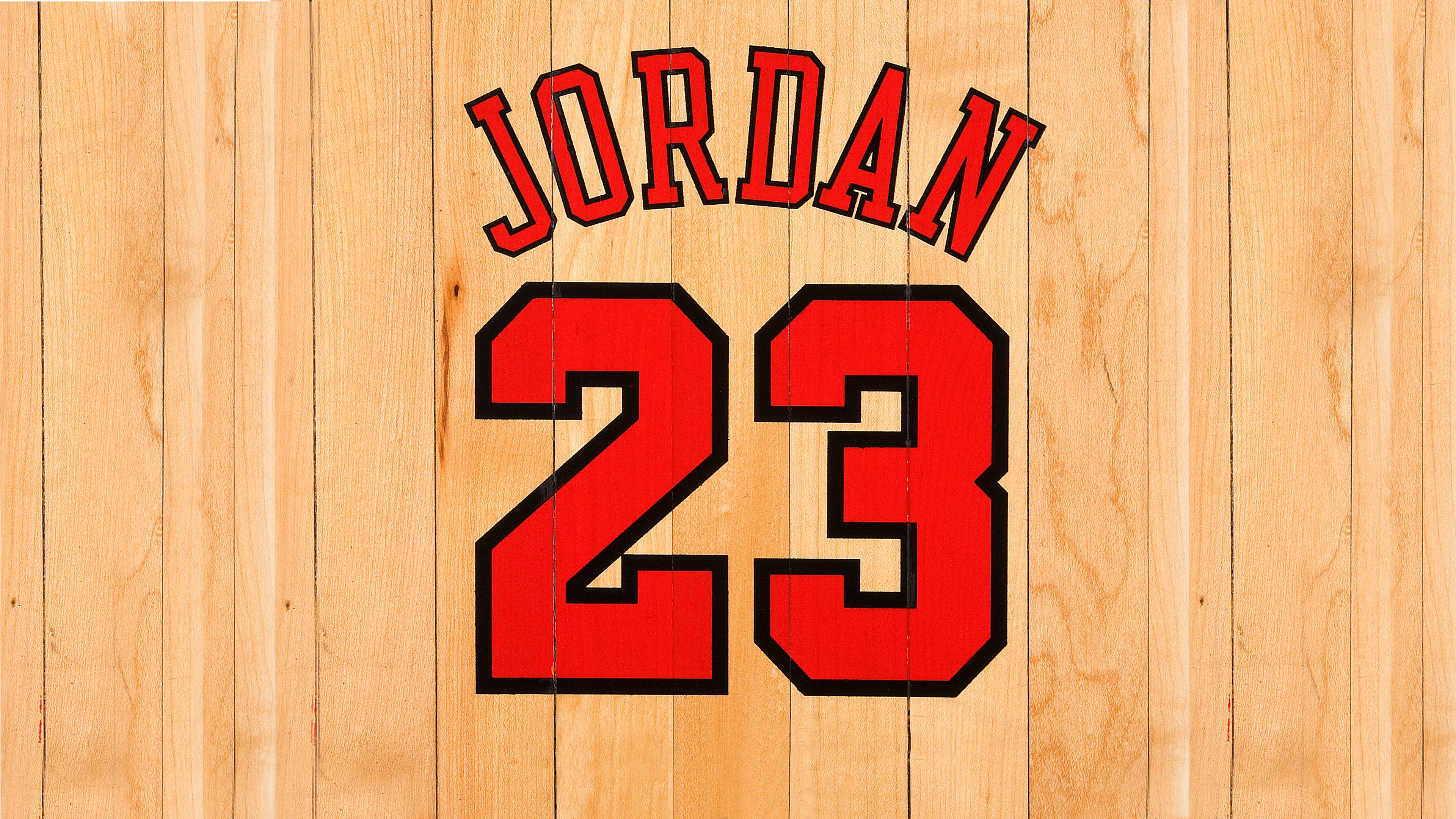 michael jordan, chicago bulls, number, name, nba, basketball, boards, 4k, HD Wallpaper