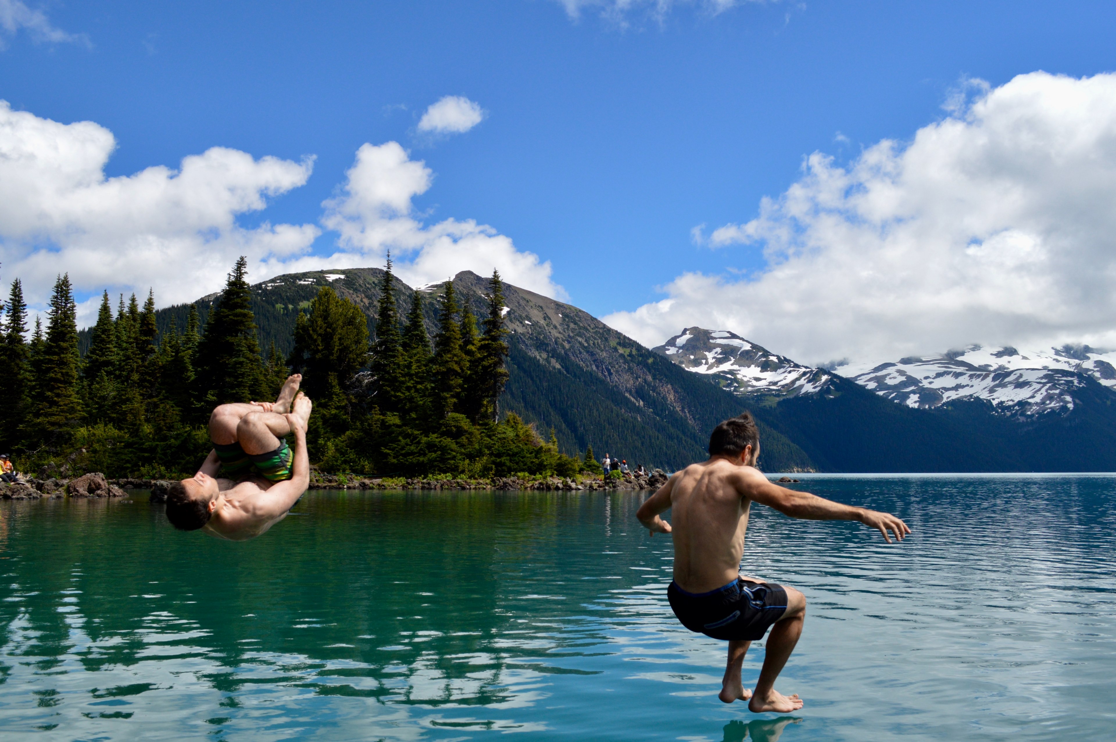 the icy backflip 4k, HD Wallpaper