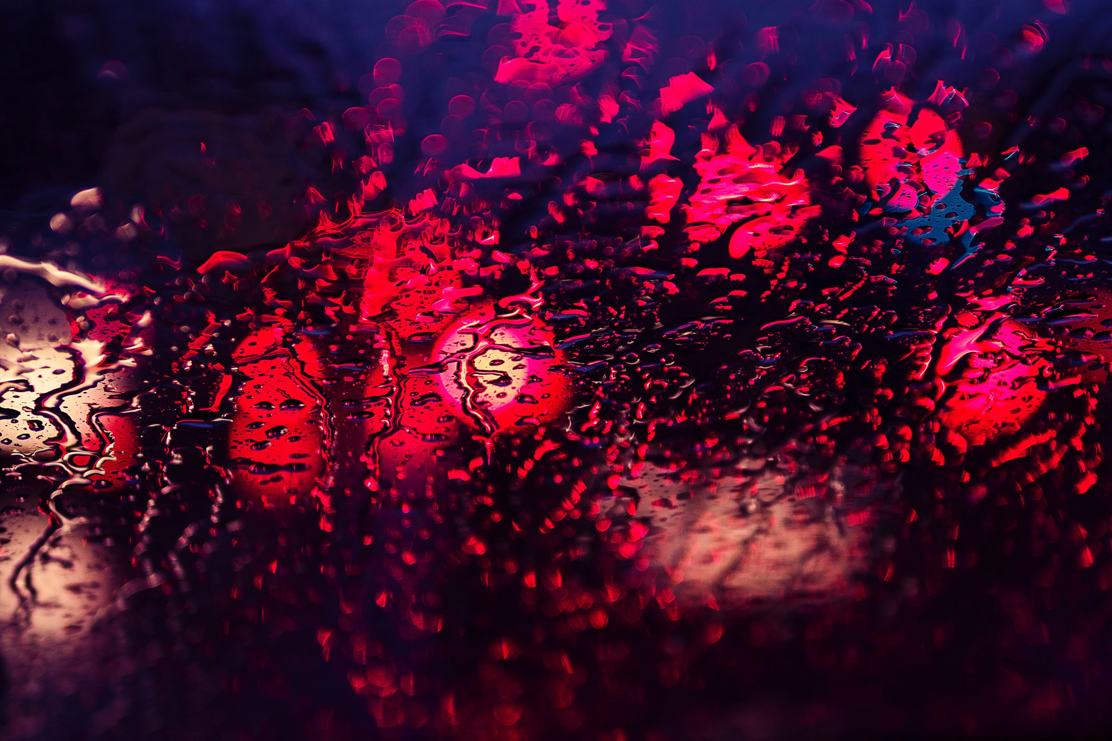 rain again 4k, HD Wallpaper