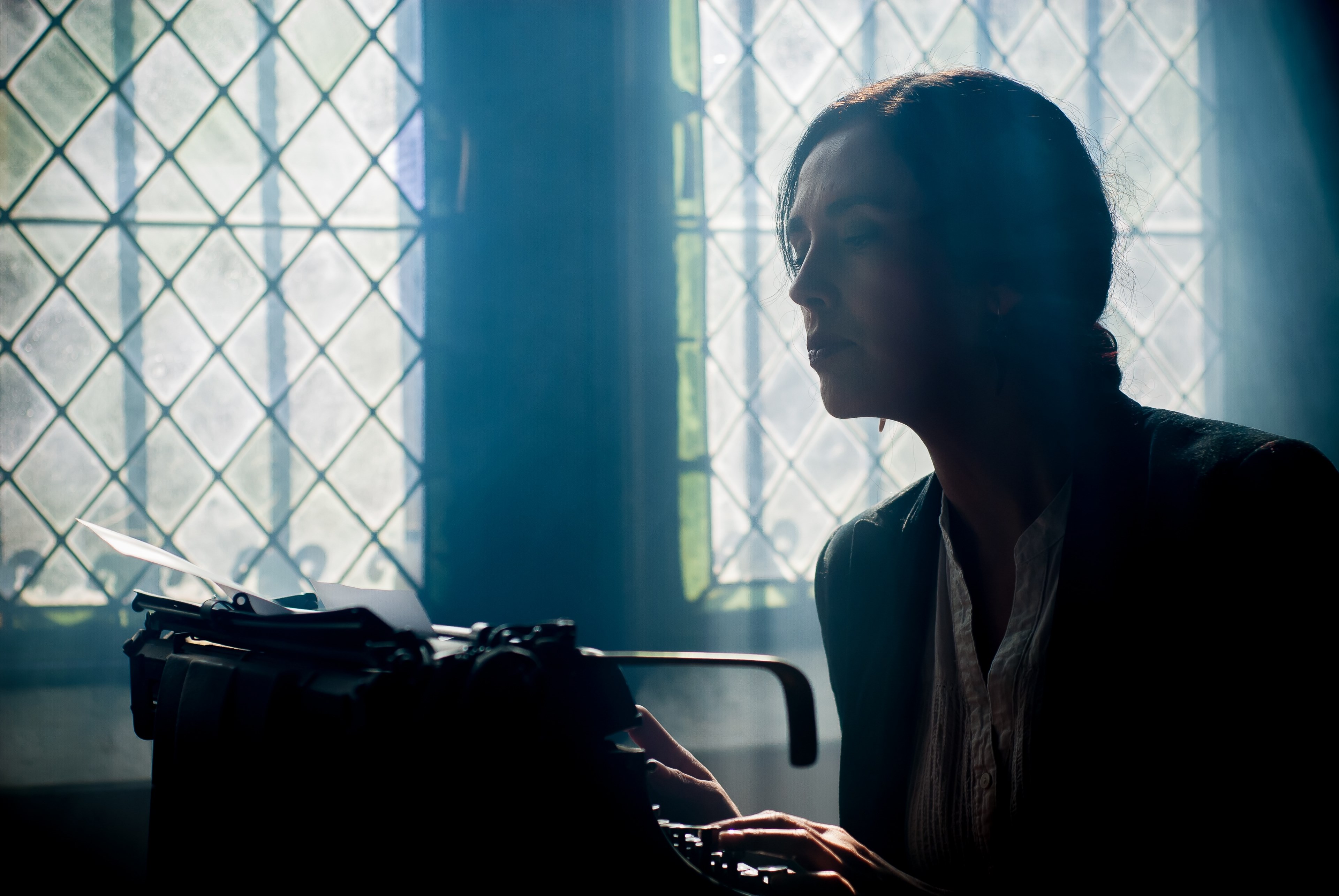 writer machine to write machine writing old 4k, HD Wallpaper