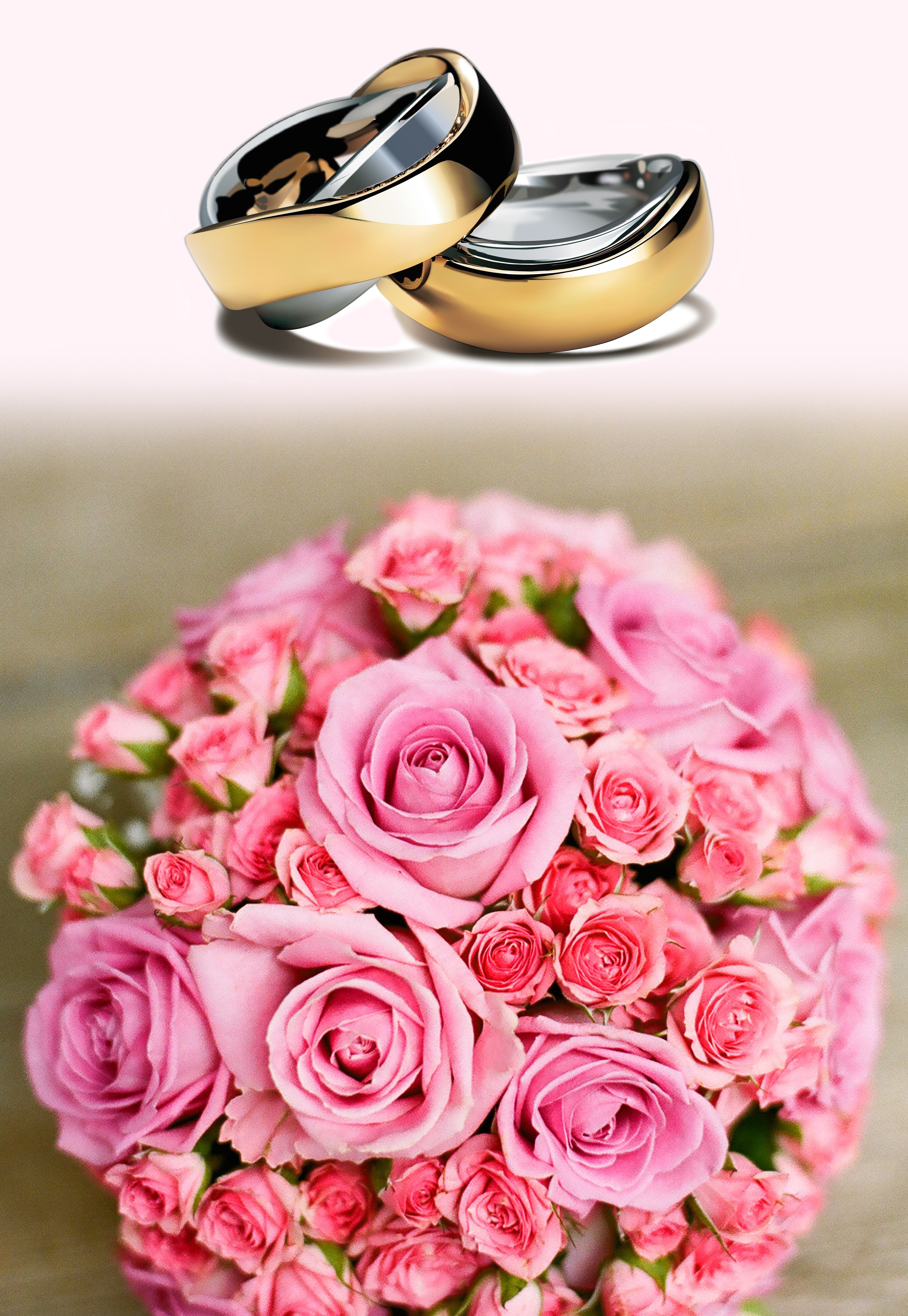 wedding rings wedding before love marry gold 4k, Phone HD Wallpaper