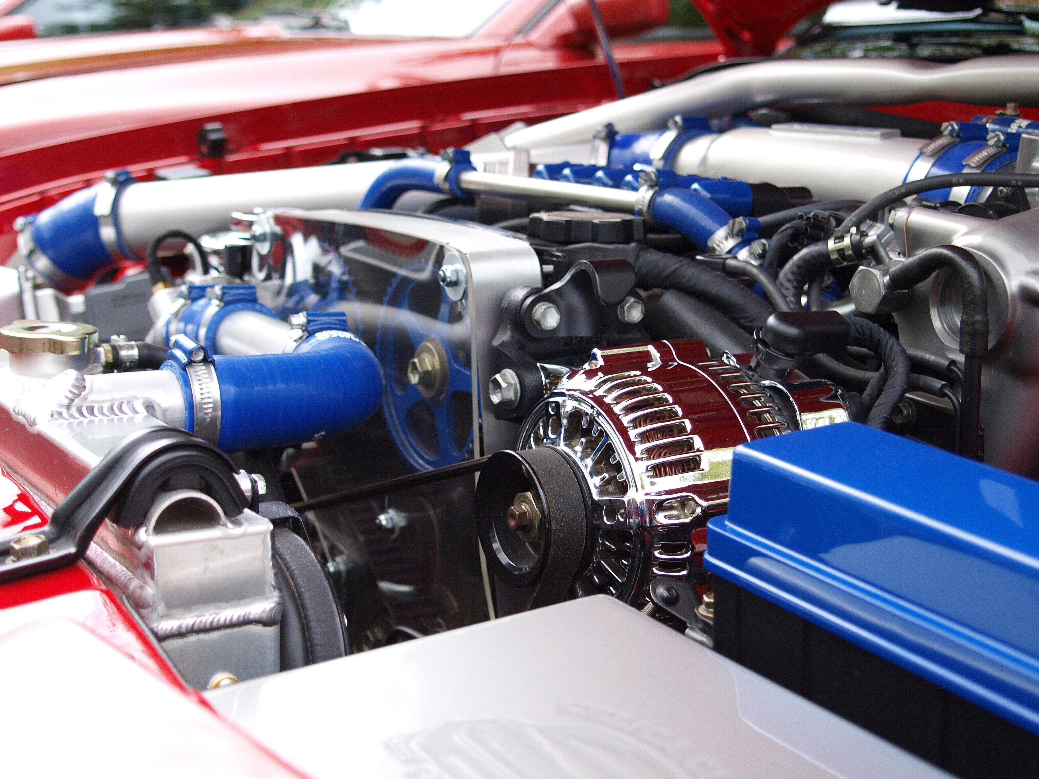 vehicle chrome technology automobile motor 4k, HD Wallpaper