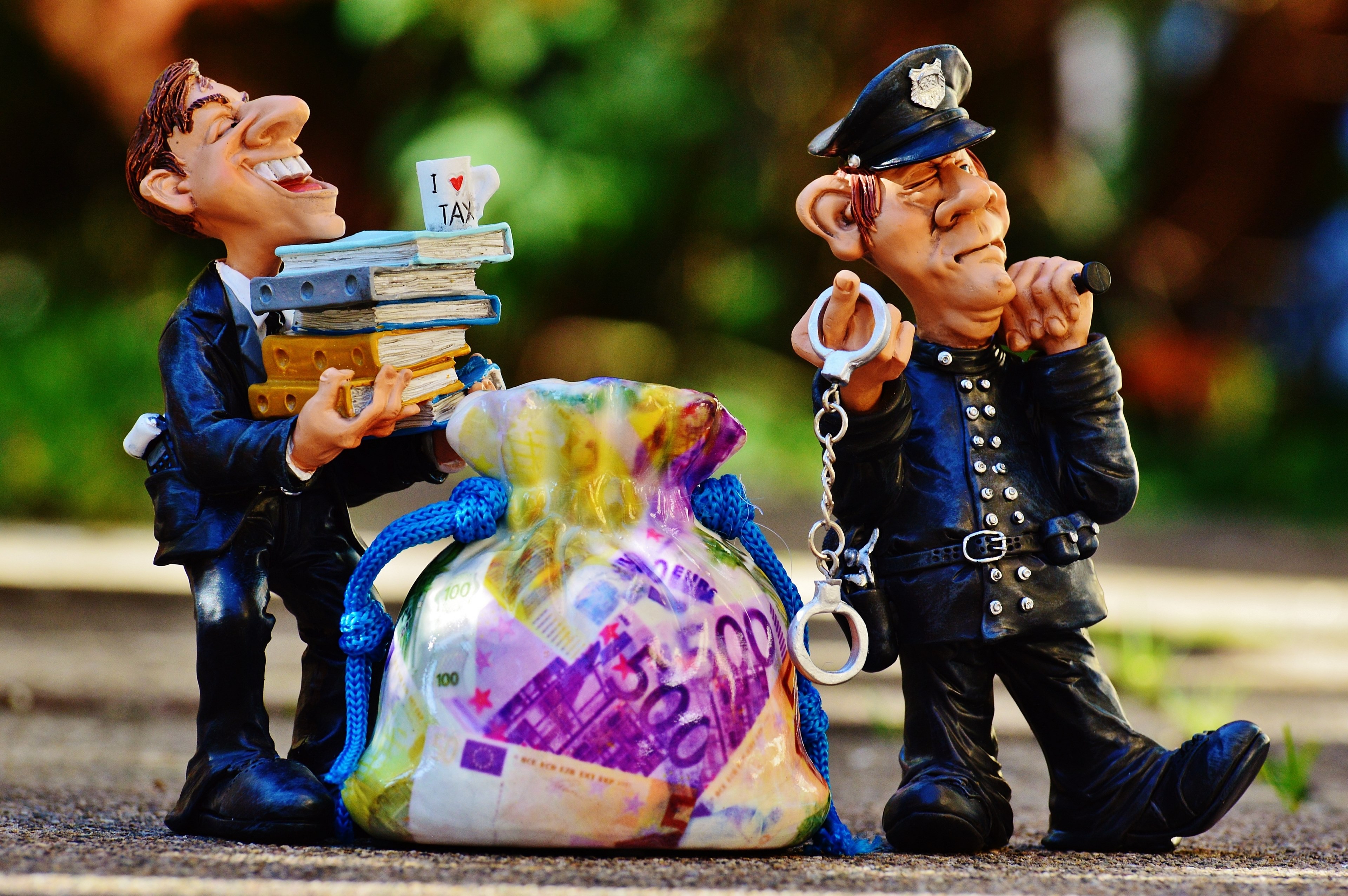 taxes tax evasion police handcuffs scam 4k, HD Wallpaper
